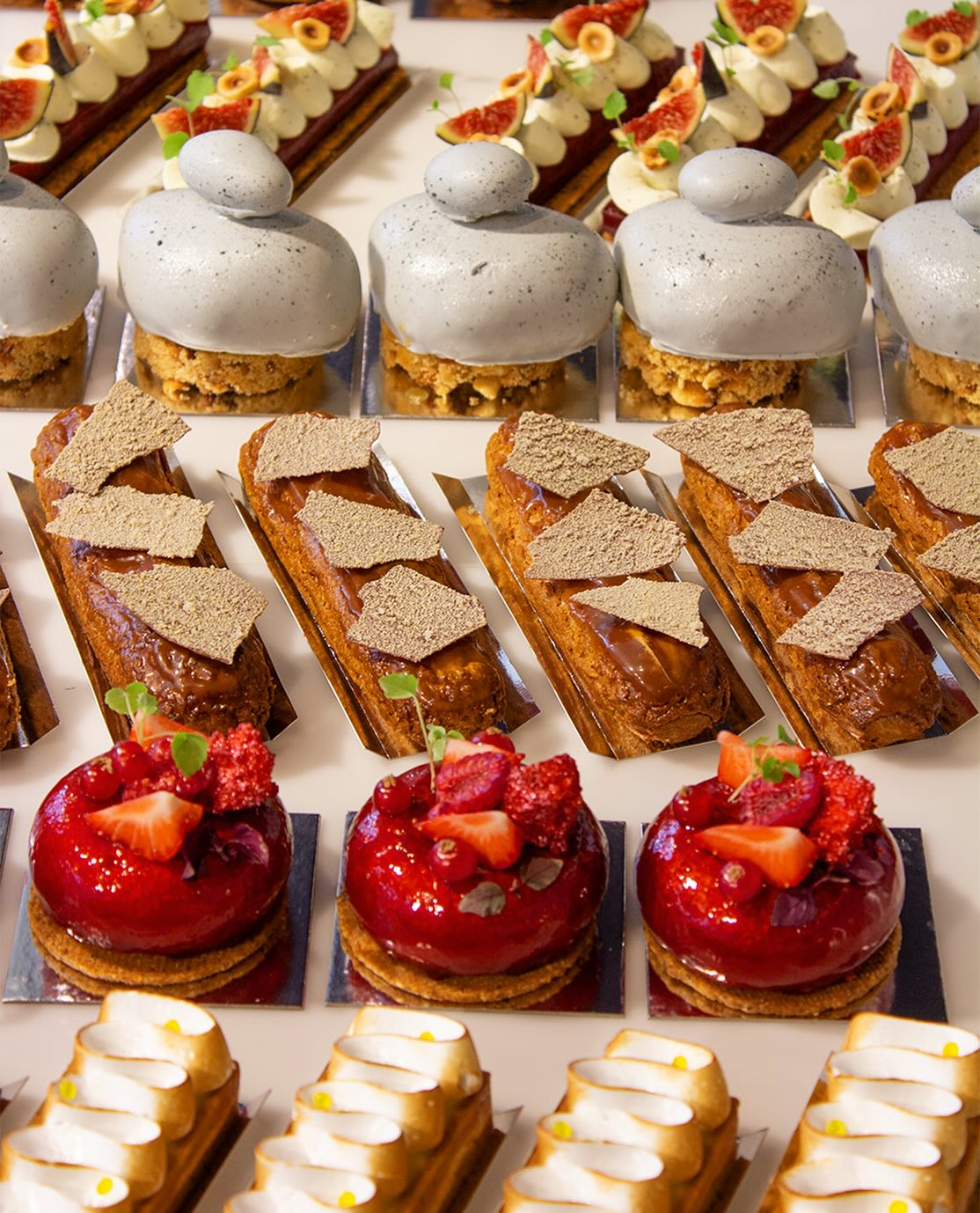 Which one would you choose? #deliciousness 
#patisserie #frenchpatisserie #pastries #delicous #bonappétit #dessert #omgyum #ruebellevue #ohlala #frenchpastries #frenchpastries🇫🇷 #patisseriefrancaise #delish #foodporn