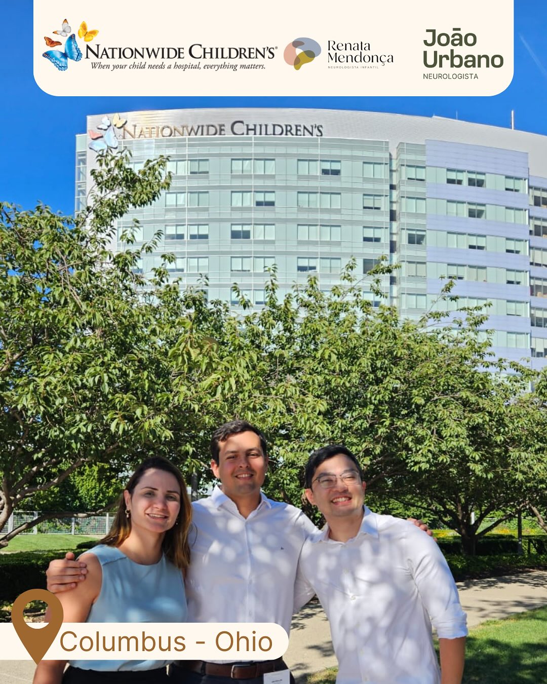 Esse mês tive a incrível oportunidade de participar de um dos cursos mais importantes do mundo em doenças neuromusculares, o Annual Myology Training Course realizados pela Ohio State University e Nationwide Children’s Hospital.
Foi uma experiência única ouvir de perto as mentes por trás da criação de medicamentos que transformaram a vida de pacientes com Atrofia Muscular Espinhal (AME) e Distrofia Muscular de Duchenne.
Momentos assim mostram como ciência, dedicação e colaboração internacional podem mudar o futuro de milhares de crianças e famílias. 🌍💙
#NeurologiaInfantil #DoençasNeuromusculares #AME #Duchenne #InovaçãoEmSaúde #CiênciaQueTransforma #Medicina #SaúdeInfantil #Neurologia