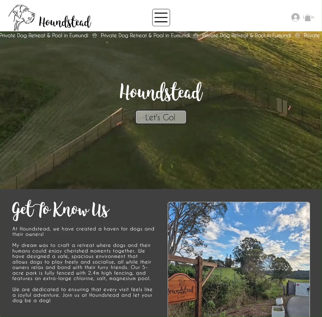 Another awesome website launched
Houndstead is a dream of another Great Dane Mum! Nadja's dream was to craft a retreat where dogs and their humans could enjoy cherished moments together. @houndstead_eumundi is a 5-acre park, fully fenced with 2.4m high fencing, and featuring an extra-large chlorine, salt, magnesium pool and loads of fun for your pooches. Such a fun project, thanks for trusting me with your site :)
https://www.houndstead.com.au/
#dogpark #dogparkfun #dogparkdiaries #dogparkadventures #dogpoolparty #dogpoolfun #dogparkwebsite #WebsiteLaunch #websitedesign #website_design #websitedesigner #websitedesign #websitedesigner