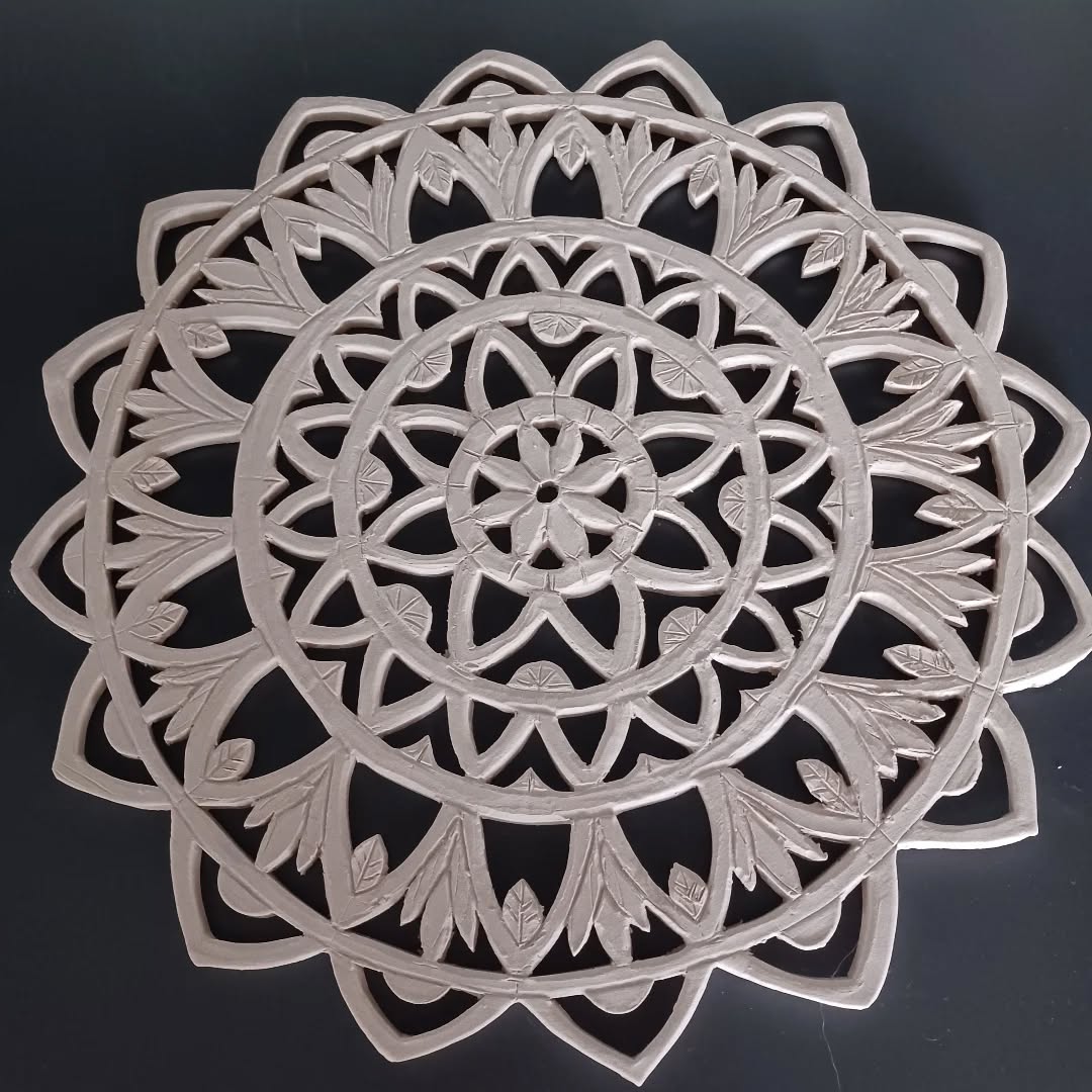 Das 2. Mandala hat den Rohbrand überlebt🥳🥳