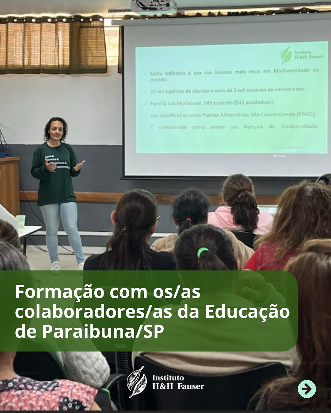 No projeto Escola Amiga da Mata Atlântica, a troca de saberes é o nosso primeiro ingrediente.
Os/as colaboradores/as (agente de apoio escolar, agente operacional, auxiliar de desenvolvimento infantil e auxiliar de apoio administrativo) se encontraram para refletir sobre o papel da alimentação escolar na valorização da nossa biodiversidade.
A cada conversa, uma nova semente é plantada: de pertencimento, de cuidado e de reconexão com o território.
Esses encontros estão apenas começando.
Realização do @hhfauser com apoio da Prefeitura de Paraibuna, projeto realizado por meio do #ProgramaMovimentoSustentavel.
#ihhf #mataatlântica #educaçãoambiental #ong #valedoparaíba #paraibuna