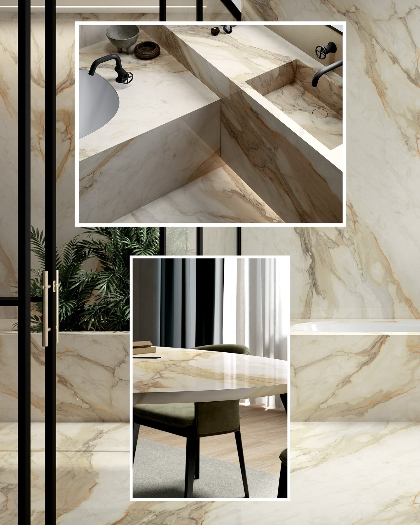 At La Mère, we integrate natural stone to create harmony across different spaces. From a sleek bathroom vanity to an elegant dining table, this marble-inspired surface brings continuity, sophistication, and timeless beauty.
#LaMereStudio #InteriorDesign #LuxuryLiving #MarbleDesign #lamère