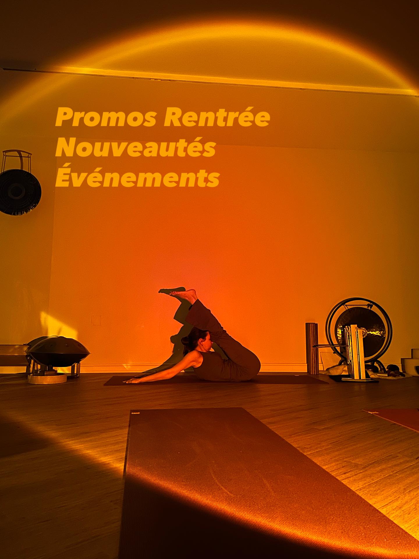 C’est la Rentrée ! ✨ PROMOS, NOUVEAUTÉS et ÉVÉNEMENTS
.
Septembre arrive avec une énergie de renouveau incroyable, et on a préparé un programme exceptionnel pour célébrer ça avec vous dans votre nouveau cocon !
.
Cette rentrée commence avec la PROMO -29% sur TOUTES les cartes de cours jusqu’au 13 septembre ! C’est le moment parfait pour faire le plein d’énergie !
.
Un aperçu de ce qui vous attend ce mois-ci👇
.
Mercredi 3 Sept. 🦶 MYO YOGA - Spécial Pieds ! On commence par les fondations ! Une séance unique pour prendre soin de vos pieds, la base de votre posture et de votre équilibre.
.
Mercredi 17 Sept. 📚 Reprise des BAINS SONORES à la Bibliothèque de Compiègne !
.
La Science du Bain Sonore (3ème édition) 🔬
Une session spéciale pour les professionnels qui souhaitent comprendre les mécanismes profonds de la sonothérapie.
.
💛 NOUVEAU
Mardi 23 Sept. 💪YOGA STATIQUE - Renforcement. Une pratique exceptionelle pour sculpter votre force de l’intérieur et construire une stabilité inébranlable.
.
JEUDI 26 Sept. 🎉 GRANDE FÊTE D’INAUGURATION !
Réservez votre soirée ! Nous célébrons la Fête de la rue de Pierrefonds ET l’inauguration officielle du nouvel espace. On vous attend nombreux pour partager ce moment de joie !
.
🧡NOUVEAU
Samedi 27 Sept. à 18h30 🎶 BAIN DE GONGS
Préparez-vous à une immersion d’une puissance inégalée. Le premier Bain de Gongs de la saison pour une réinitialisation complète du corps et de l’esprit.
.
Un mois de septembre riche en découvertes, en partages et en vibrations. Nous sommes prêts pour vous accueillir !
.
➡️ Retrouvez tout le programme et profitez de l’offre de -29% sur le site www.soundyoga.fr !
.
@soundyoga.fr
.
.
#YogaCompiegne #NouveauStudio #OffreSpeciale #BainSonore #fête #MyoYoga #YogaTherapie #CompiegneMaVille #EvenementCompiegne #Inauguration #promocompiegne #promos #promocompiègne #rentrée #rentréeyoga #rentrée2025 #sport #bainsonore #baindegongs #bainsonoreoise #bainsonorecompiegne #oise #oisetourisme #compiegneagglo