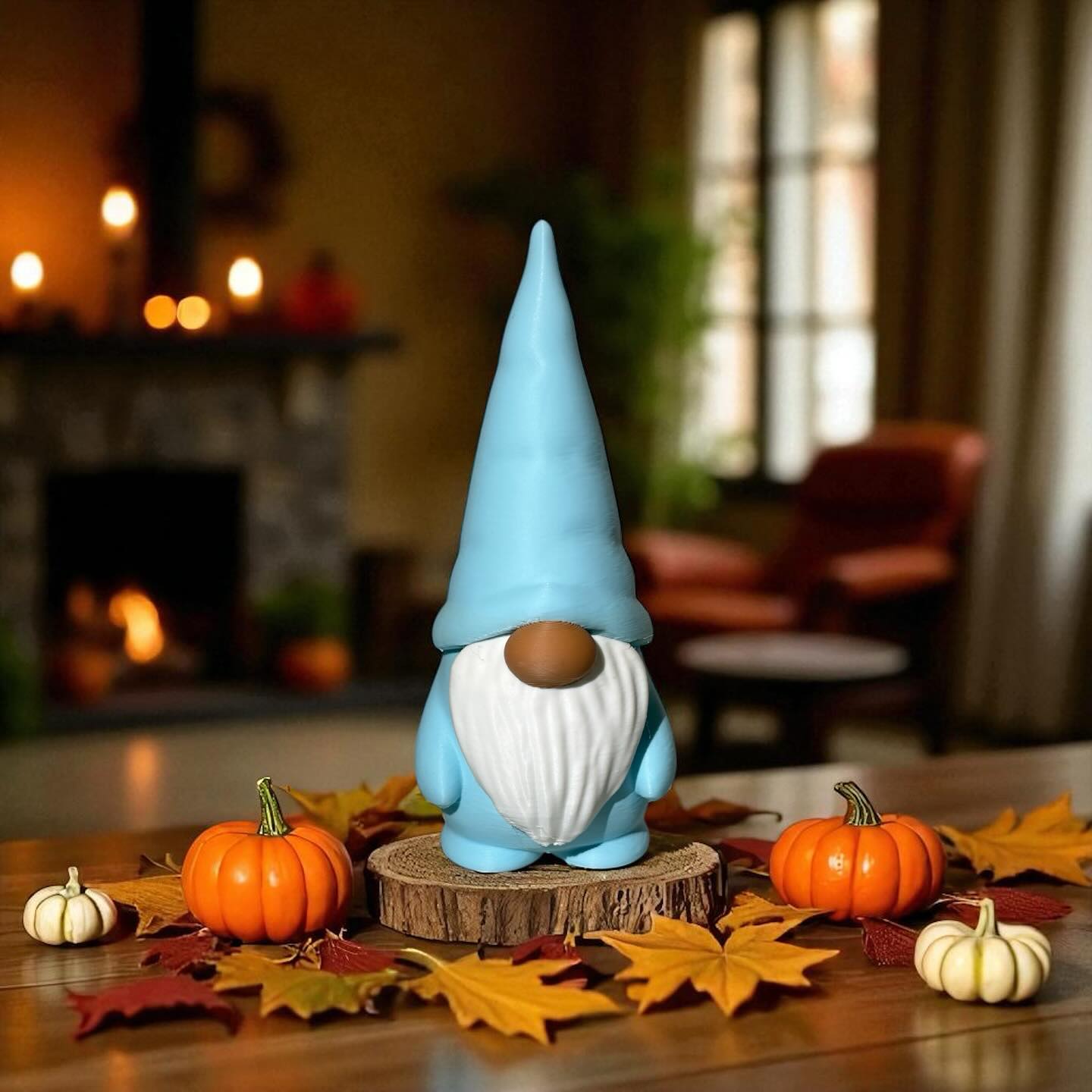 Dieser skandinavische Deko-Wichtel mit hoher Zipfelmütze und langem Bart zaubert herbstliche und winterliche Gemütlichkeit in jeden Raum. Ideal als liebevoller Hingucker auf dem Tisch, im Wohnzimmer oder als kleines Geschenk