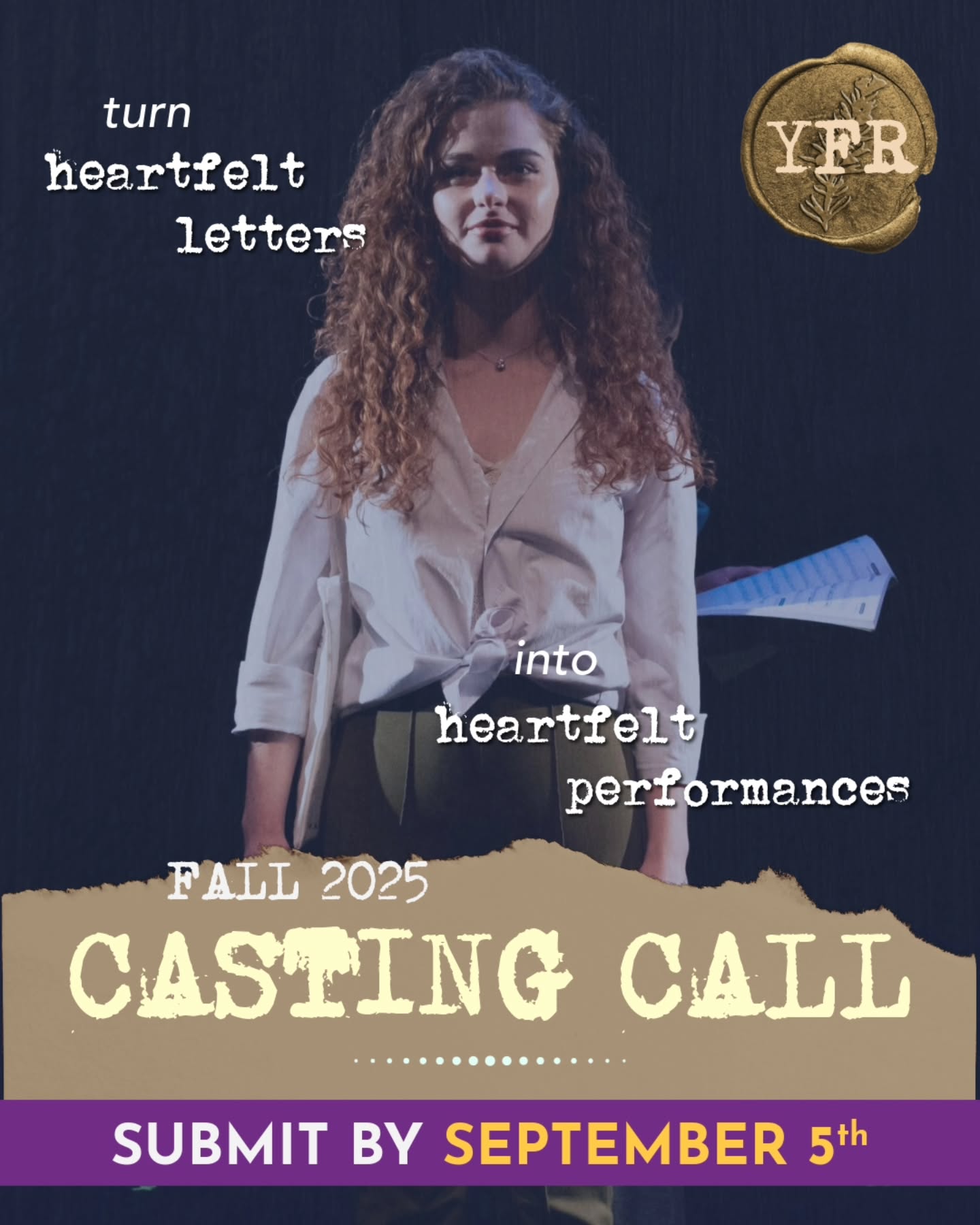 Happy Saturday YFR community!!!
🍂✨ Calling all dancers, actors, and storytellers—Your Faithful Reader is casting for Fall 2025!
We’re inviting dancers, actors, and storytellers of all kinds to join our community and help bring new stories to life. Please complete the Casting Form by September 5—link in bio.
We can’t wait to meet you. 💛
#YourFaithfulReader #CastingCall #nyctheater #nyccasting #independenttheater