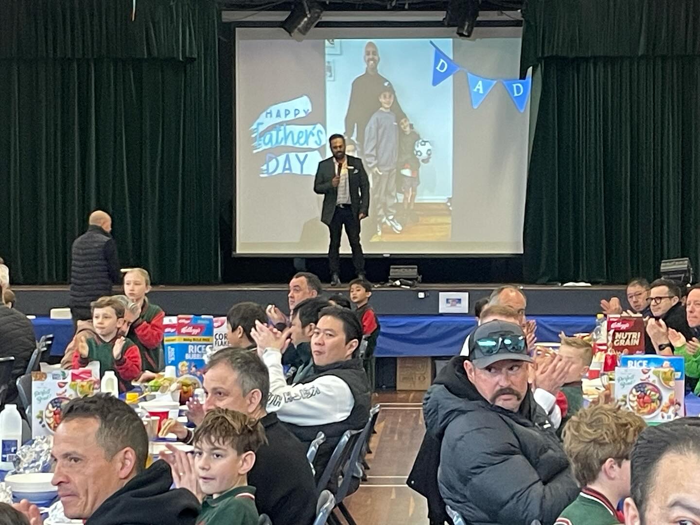 Our community came together this morning at a breakfast to celebrate fatherhood. Thank you to all our families who shared this special event, and a huge special thank you to the mums behind the scenes who cooked, served and cleaned. An extra special thank you to Sharon Devon and Martha Pavlou who coordinated everything.