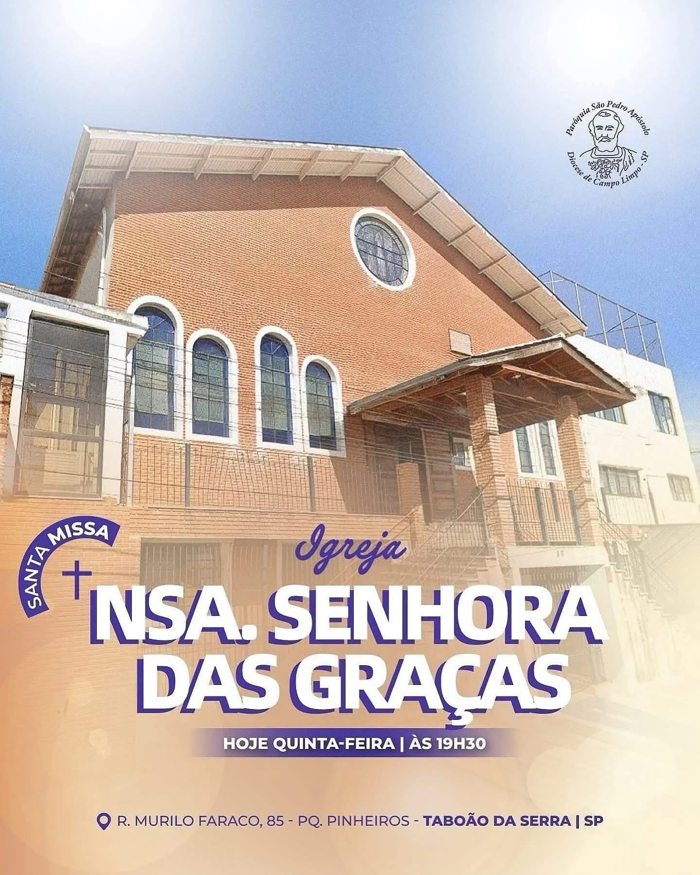 PARTICIPE DA SANTA MISSA HOJE🙏