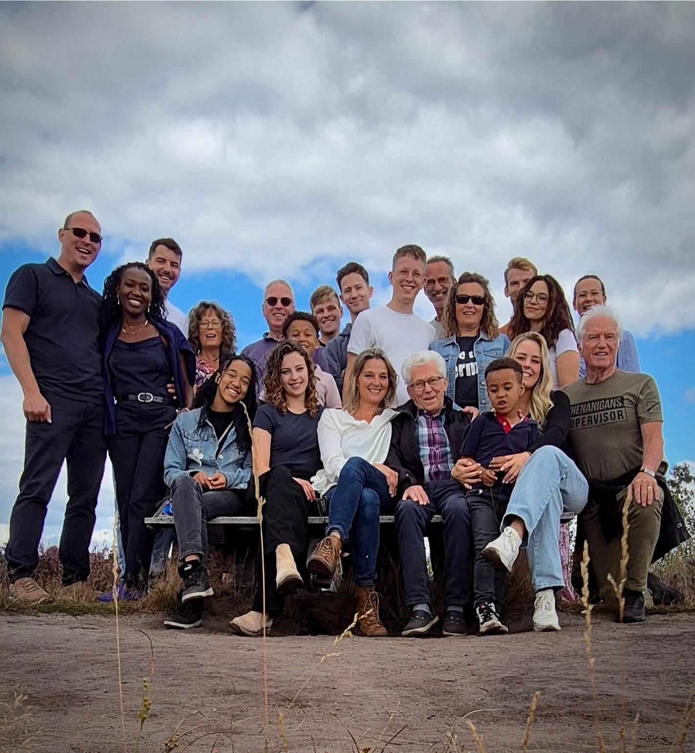 We gathered with Heidi’s family last Sunday for hiking, food, music, etc., before flying home…. what a great crew…… they love being together …. Love to ALL #holland #family