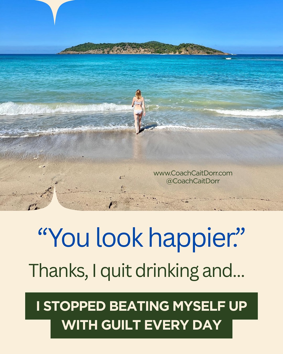 😃🏝️☀️🌊👙🐚😎
#youlookhappier #minsetmatters #minsetshift #alcoholfreeliving #alcoholfreelife #thisnakedmind #hangoverfree #alwaysbelearning #yourbestself #habitchange #starttheconversation #addictivesubstance #limitingbelief #thisnakedmindcoach #afaf #teetotaler #grateful #gratitude