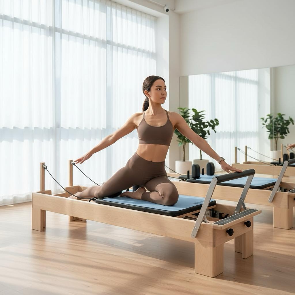 A reformer mat that finally fits as it should 🧩ELEMATZ is engineered to match the reformer with exact dimensions – never too small, never oversized. Perfect alignment ✔️. Perfect performance 💎
#elematz #pilates #pilatesreformer