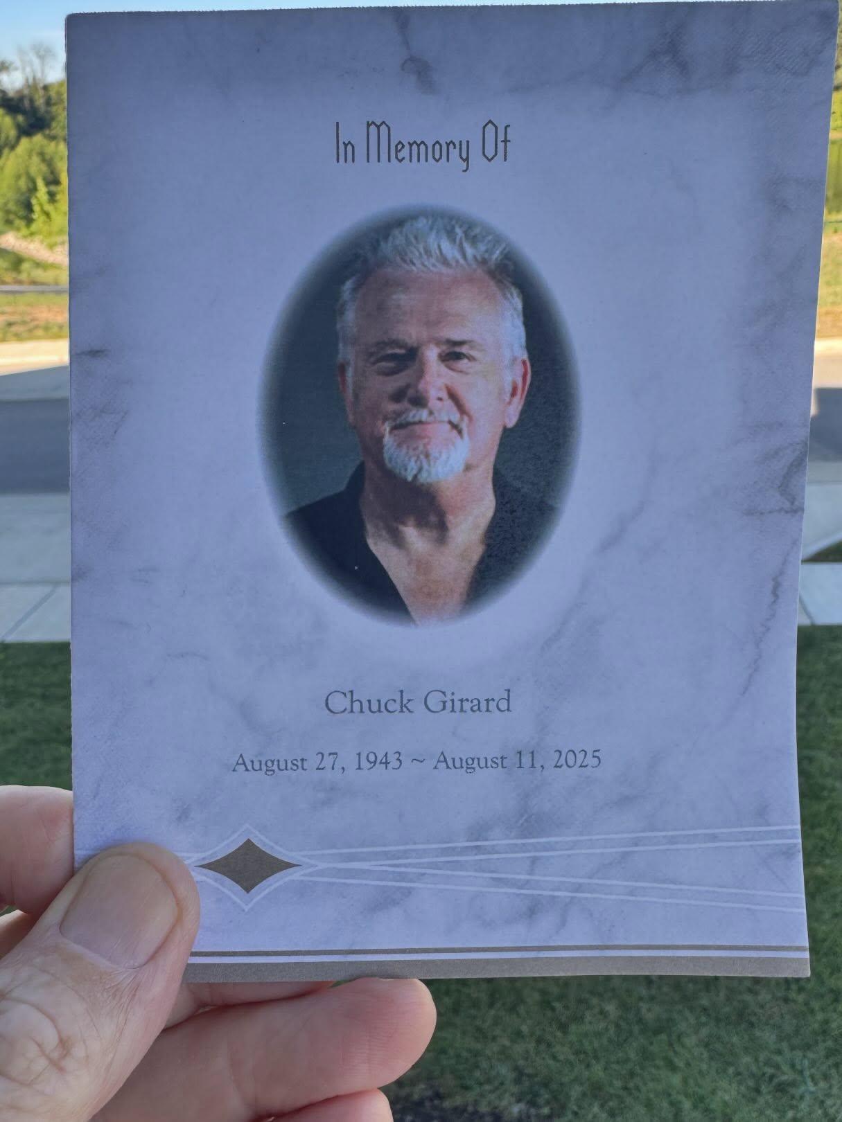 Not a lot of words to say yet about Chuck Girard’s Memorial Service yesterday…. sitting with my wife Heidi, (after 40 hours of flight and drive travel from Europe), next to my other lifetime friends, and fellow Jesus Music pioneers, Phil & Bernadette Keaggy ….looking around the sanctuary at other laborers I’ve known, worked and walked with for 50+ years… listening to Chuck and Karen’s daughters and granddaughter sing “Sometimes Alleluia” …. hearing my lifelong friend, Mike MacIntosh, share a message from God’s Word, hugging Karen…….these graduation ceremonies are increasing with rapidity so much that it makes me want to squeeze all I can out of His calling for me…. Keep your hand to the plow friend and be found doing His work until He takes your breath back to Him. Thanks Chuck for being my friend, brother in Christ and fellow JM founder….. see you in the blink of an eye…