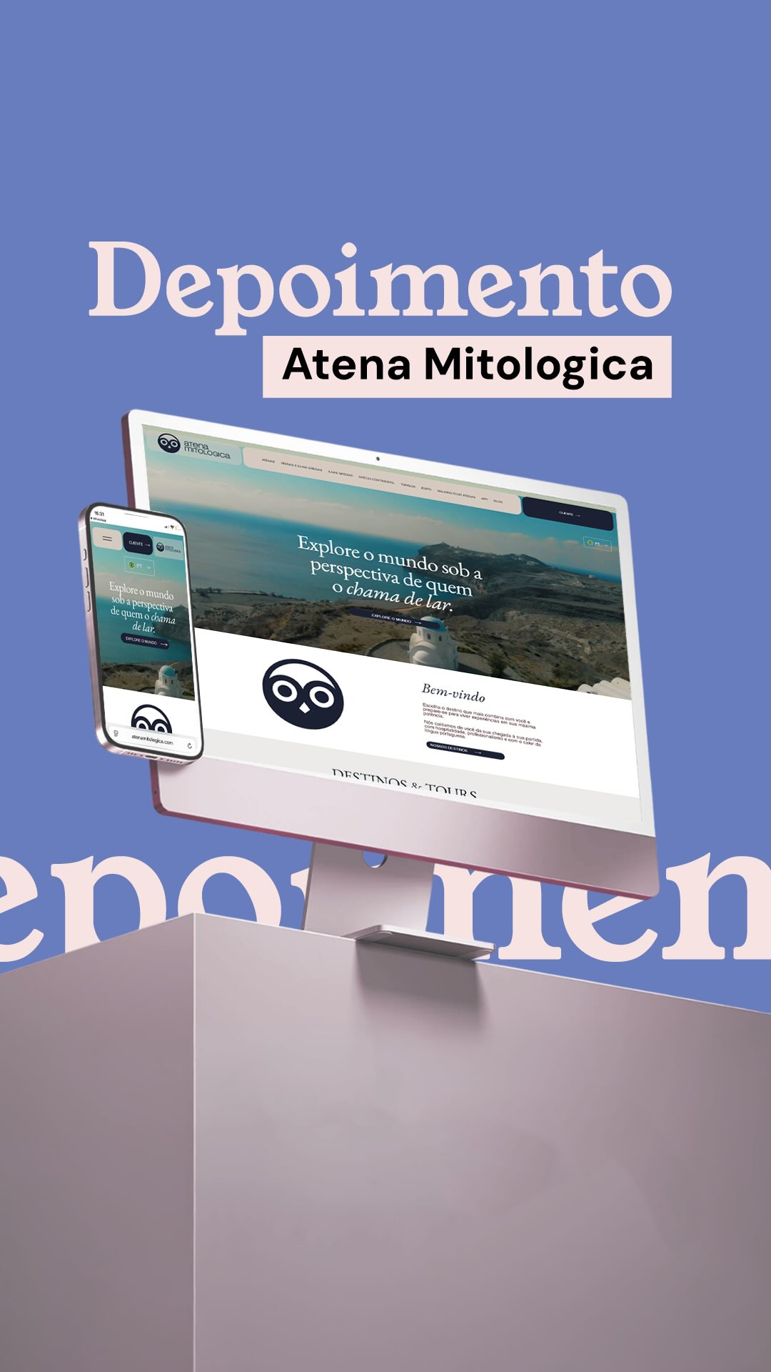 Quem disse que escolher o próximo destino precisa ser complicado? ✈️
A Atena Mitologia nasceu para ajudar viajantes a encontrarem o lugar que mais combina com sua essência e estilo.
Na Kiron, tivemos o desafio de traduzir essa proposta em um site dinâmico e intuitivo, capaz de guiar o usuário em sua jornada de descoberta. O processo envolveu pesquisa, design centrado no usuário e foco em experiência digital envolvente.
Obrigado, Gad Ramos, pela confiança em nosso trabalho!
O resultado? Uma plataforma que conecta pessoas a destinos de forma personalizada.
Que tal transformar também sua ideia em realidade digital? Fale com a Kiron.
#kiron #atenamitologica #reels #moodboard #shooting #algodaopima #branding #marketing #comunicacao #marcas
