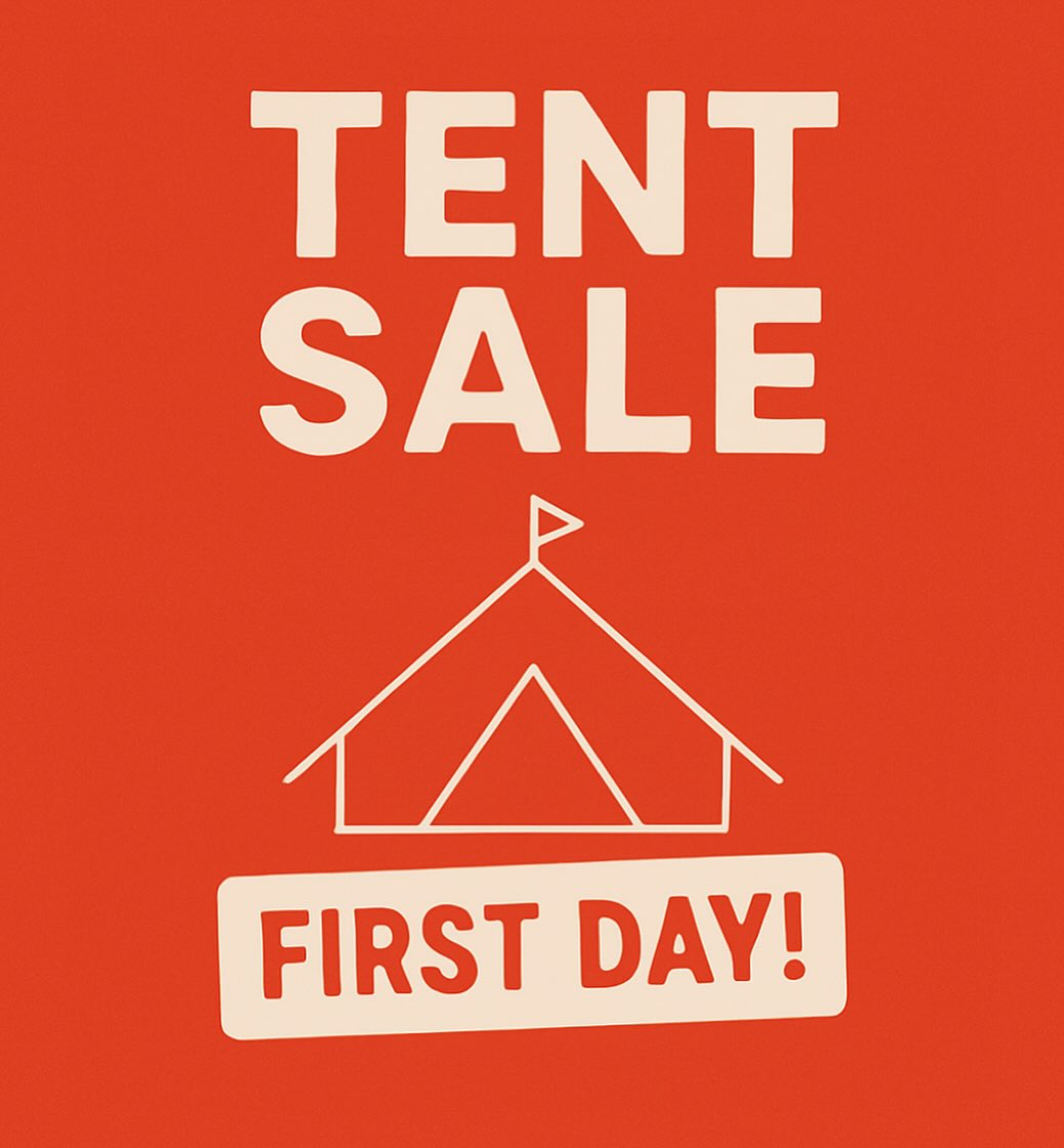 ✨ The wait is over — our Tent Sale kicks off today! 📦 Open Box, Floor Models, Overstocks and more! 📦 🔥 Shop exclusive deals Aug 29–31. We kick off at 12pm today. Saturday and Sunday 10am - 4pm. 🔔 🔔 🔔. #TentSale #HomelmprovementDeals #savethedate #bathroomdeals #kitchendeals #parisontario #renovationdeals #norfolkcounty #brantfordontario #cambridgeontario #fixturestentsale