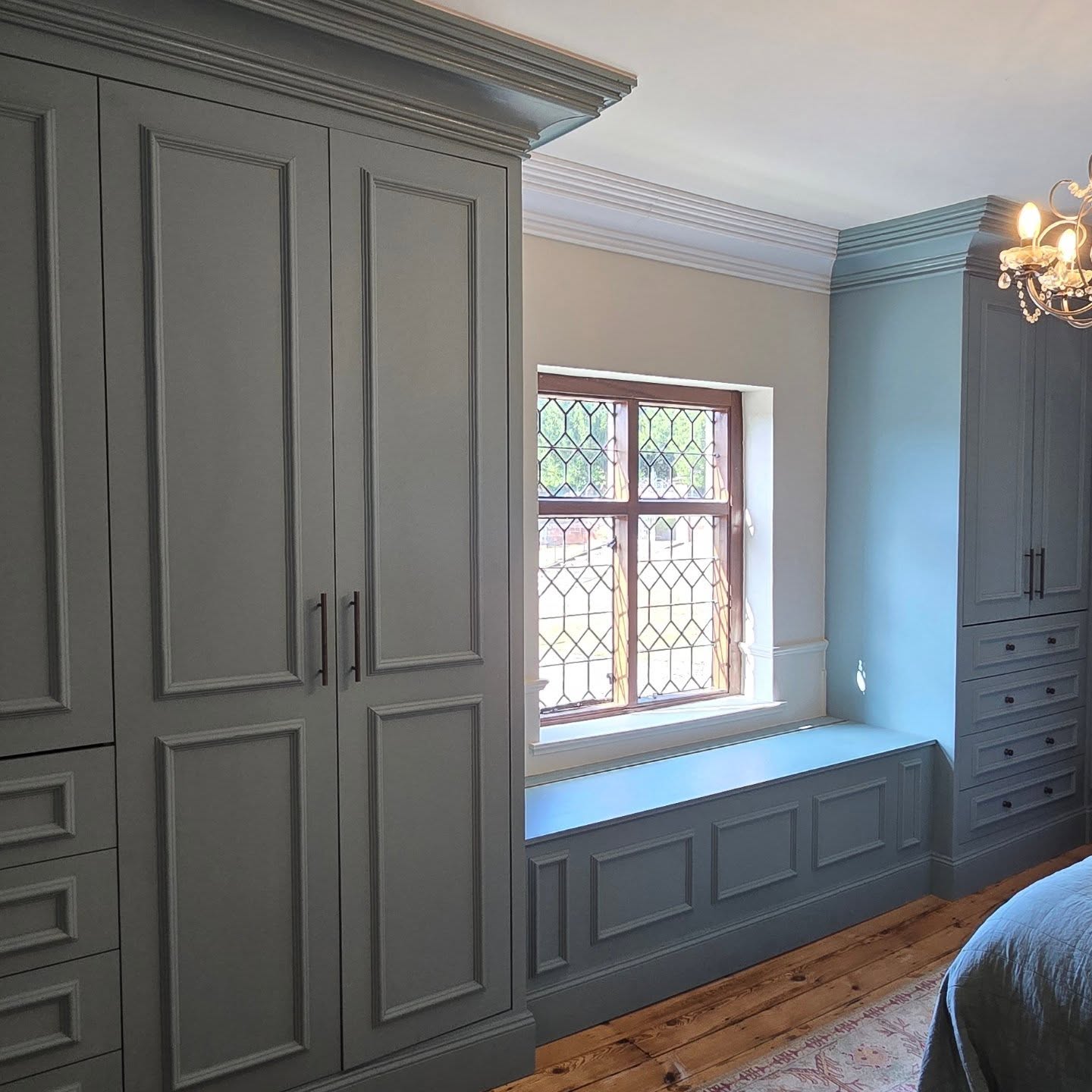 This project started with a clear vision from the client: "I want the wardrobe to feel dramatic and timeless."
To achieve this, we designed a fully bespoke piece with oversized coving and intricate panel details. Every element was crafted to elevate the proportions and give the wardrobe a bold, architectural presence in the room.
The result? A statement piece that feels both functional and truly unique.
.
.
.
.
.
#bespokewardrobe #customwardrobe #fittedwardrobe #wardrobedesign #ikeapaxhack #paxhack #interiordetails #dramaticdesign #madeformeasure #luxuryinteriors #wardrobeinspo #designstory