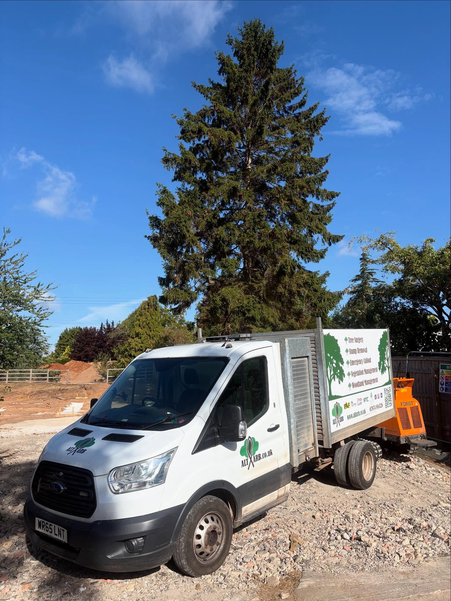 Another happy client where weβve been able to assist by removing this Norway Spruce tree, including the grinding out the stump, for a local building contractor in Apperley, Gloucestershire.
The tree was located in awkward area adjacent to the property boundary but through careful planning of the cutting and using tree rigging where required the tree was safely dismantled with no damage to any of the obstacles below.
The Cherry tree situated at the rear of the future property was also down for removal by the end client. However we were able to advise that we could reduce the Cherry tree to a more suitable size to make it a prominent feature within the future garden.
Both the building contractor and end client were extremely happy with the end result and itβs great to be able to work with clients who can see the benefits of proper pruning to help maintain trees for the future generations.
#treesurgery #treework #treesurgeon #arb #treepruning #treeremoval #stumpremoval #stumpgrinding #stumpgrinder #completetreeremovalservice #treescape #rootremoval #construction #newbuild #buildinghomes