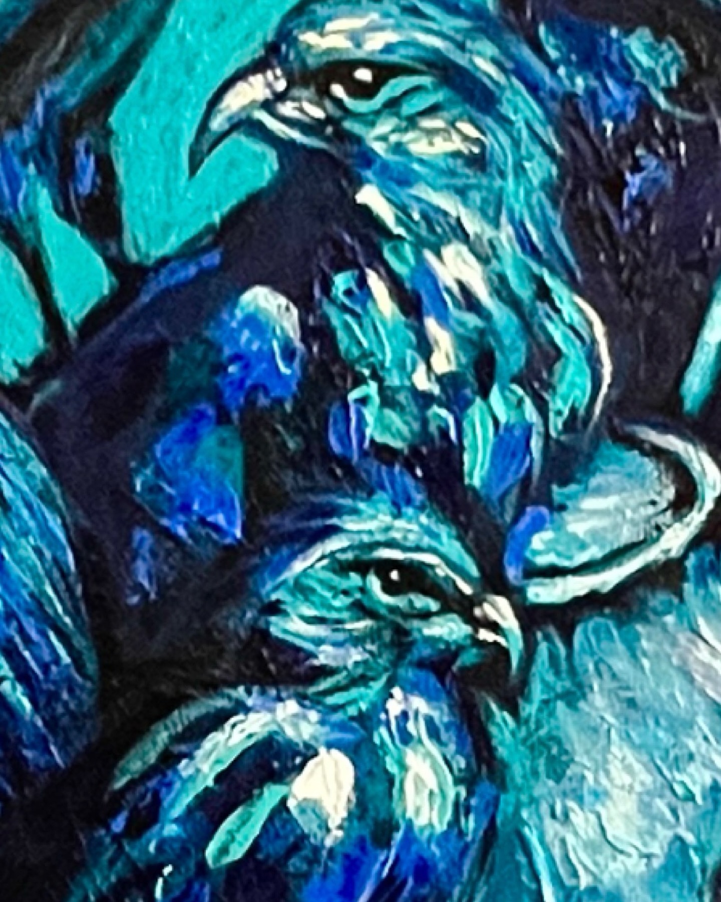 Painting lets me hold motion still.
In A Kettle of Hawks, I tried to capture the moment before flight — wings folded, kettle about to boil.
This is the artwork companion to Episode One of A Gather of Gatherings, where I do the same with language.
Hashtags:
#WhyWePaint #KettleOfHawks #PodcastPainting #StillnessInMotion #HawkPoetry #ArtAndAudio #GatherOfGatherings #VisualMetaphor #CollectiveNounArt @kellierainesart