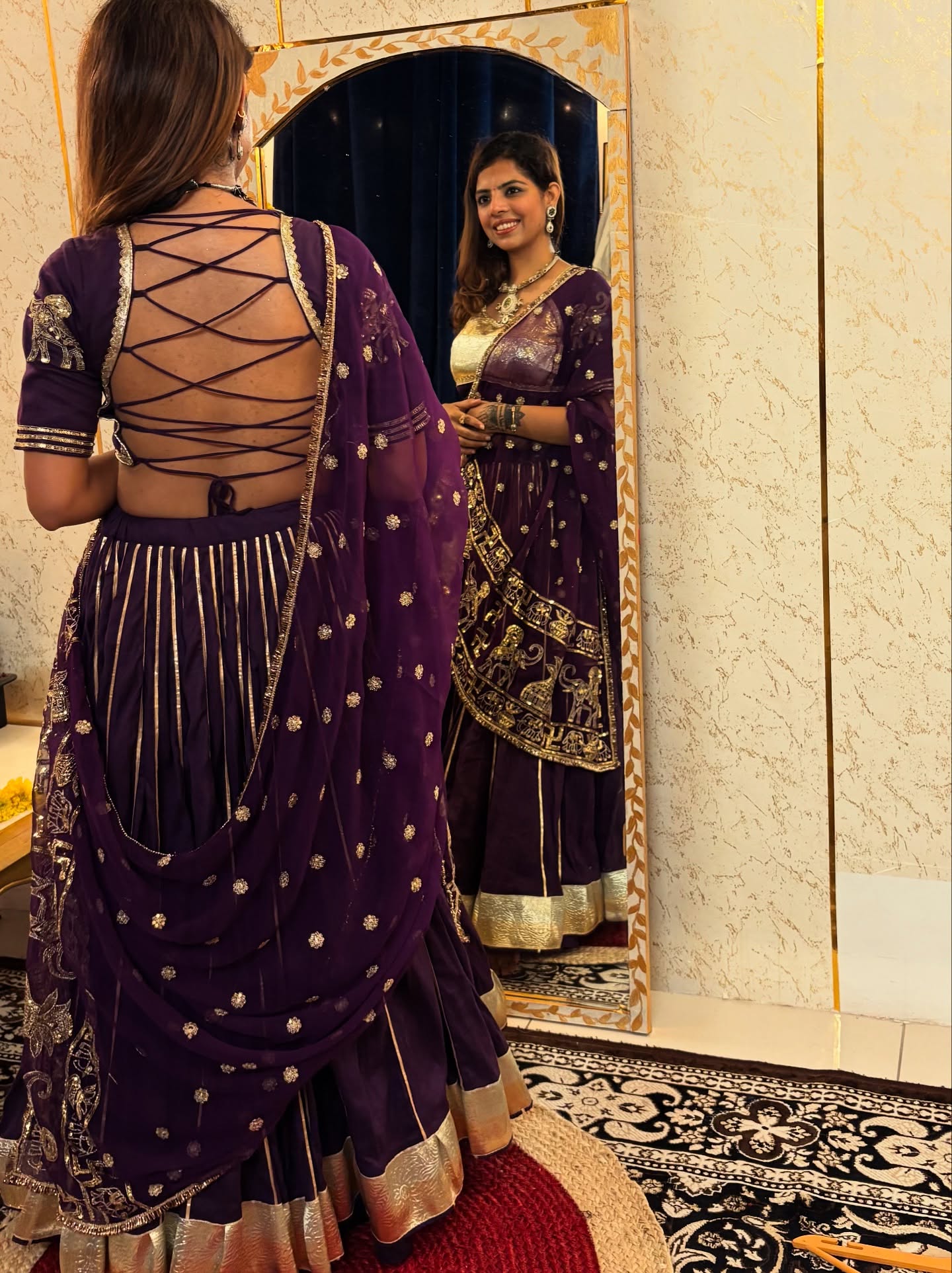 20 meters of pure drama. A dupatta that catches the light like your aura.
Crafted in soft mul, adorned with hand-done mirror work — this outfit is made for
twirls, celebrations, and centre stage moments
Label Meera’s festive drop - for the woman who owns the room.
#TwirlingInTradition #MirrorWorkMagic
#MulCottonMagic #MirrorWorkLove #DesiTwirls #IndianFestiveFashion
#TwirlingTradition #FestiveReady #EthnicWearGoals #NavratriVibes
#LabelMeera #FlareGameStrong #DupattaDiaries #IndieFashionBrand