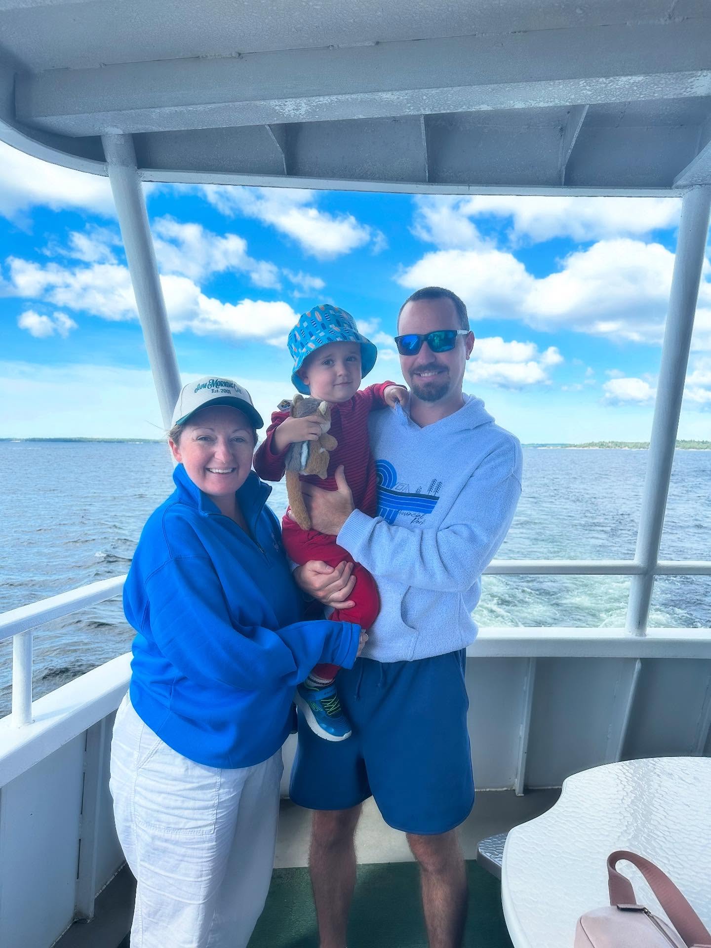 A quick trip to parry-dise🌲 🚢
Also - what does it mean when you get a white strobe light across your eyes?! (Last pic) Am I going to win the lottery?!
Def recommend the Island Queen Cruise out of Parry Sound for a scenic tour through some of the Georgian Bay islands! We did the 2 hour one, and was just enough for a 3 year old to not lose his marbles😅 he loveddd getting to walk around the ship and see the wake at the back of the boat 🌊
#parrysound #muskoka #travelontario #miniadventures #travellingwithkids #makingmemories #yogaoffthemat #pickaspotonthemap #exploreontario #minicruise #summeradventures #georgianbay #islandqueencruise