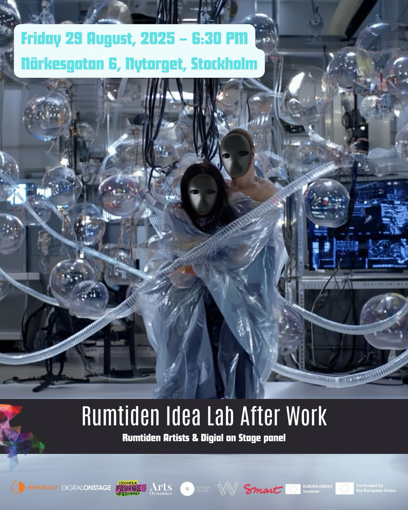 Intresserad av AI för konstnärer ? Möt folk som kan AI på After Work idag på Närkesgatan Södermalm ! Du är välkommen från 18.30 🤩