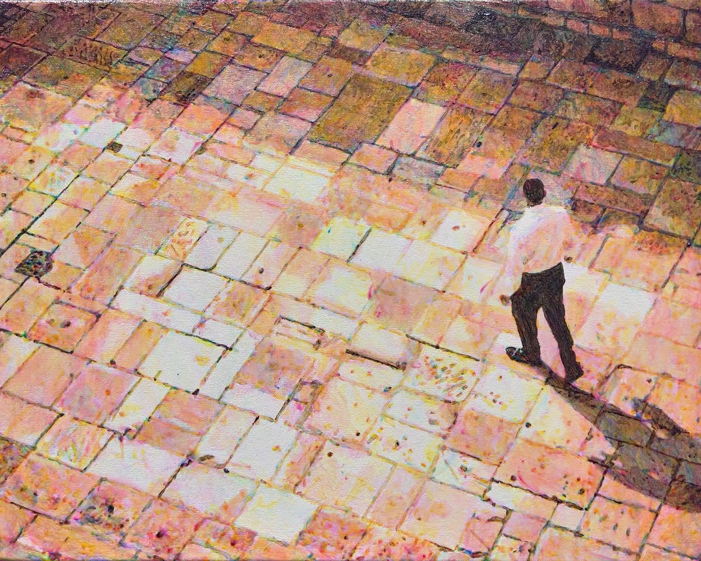 Ancient Glow
20”x12”
Acrylic paint on cotton canvas
The City of Gold, Jerusalem, is always a vibrant place any time of the year, but especially in the middle of summer—sweltering hot and glowing with ancient stone. We see a lot of representations of the city and its famous structural elements, but rarely do we focus on the ground that has been trodden upon for thousands of years under the feet of man and beast. In this painting, I try to capture the sheer beauty of Jerusalem from an atypical perspective. The scene is arresting and solitary. It’s almost spiritually uplifting; you know where this is, and you know the holiness.
•
•
•
•
•
#Jerusalem #CityOfGold #AncientCity #HolyLand #SummerVibes #ArtPainting #ContemporaryArt #Spiritual #JerusalemArt #History #decorator #artcollector #israel