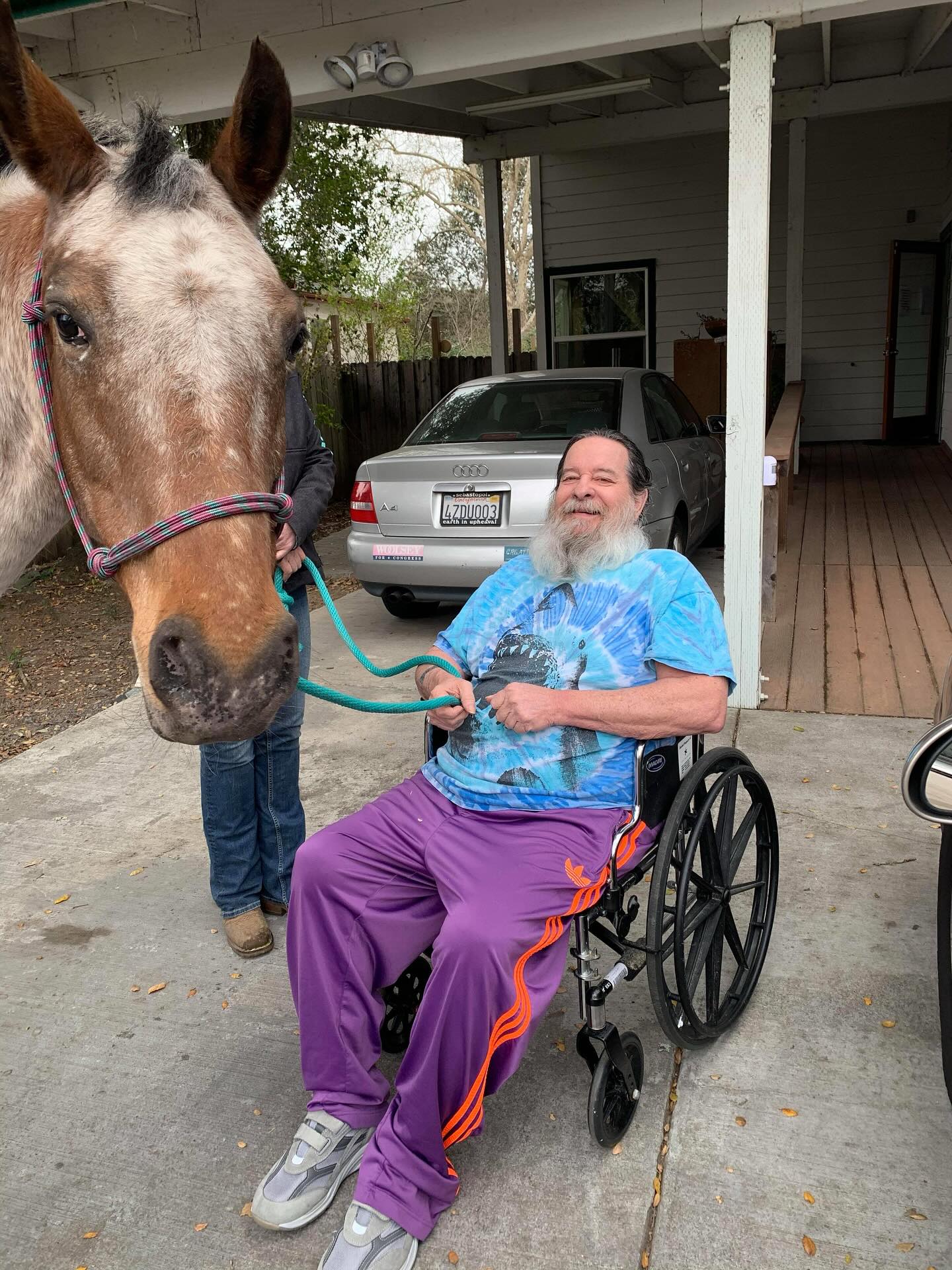 💜 The smile says it all! Gary and Don was absolutely overjoyed to spend time with Skittles today 🐴✨ Moments like these bring pure joy, comfort, and connection to our residents here at Wild Rose Living.
At Porcini LLC Wild Rose Living, we’re more than care — we’re family, creating special memories every day. 🌿💫
#WildRoseLiving #PorciniLLC #SeniorCareWithLove #HappyMoments #AnimalTherapy #skittlesthehorse