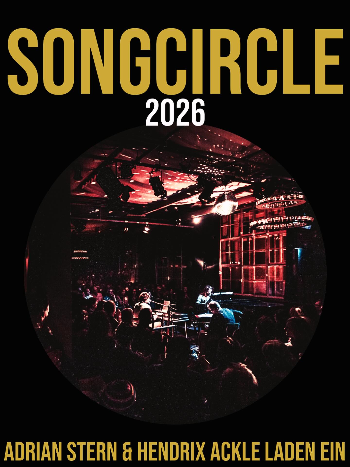 Es freut uns sehr, zu verkünden, dass es weitergeht🫶🏼:
28. Januar 2026
11. März 2026
22. April 2026
20. Mai 2026
Der Vorverkauf startet am Mo, 1.9.25 um 12:00!
@stanzereibaden #endlichmittwoch
www.songcircle.ch
Danke vielmals für Eure Treue!
Lasst es euch gut gehen und bis bald...