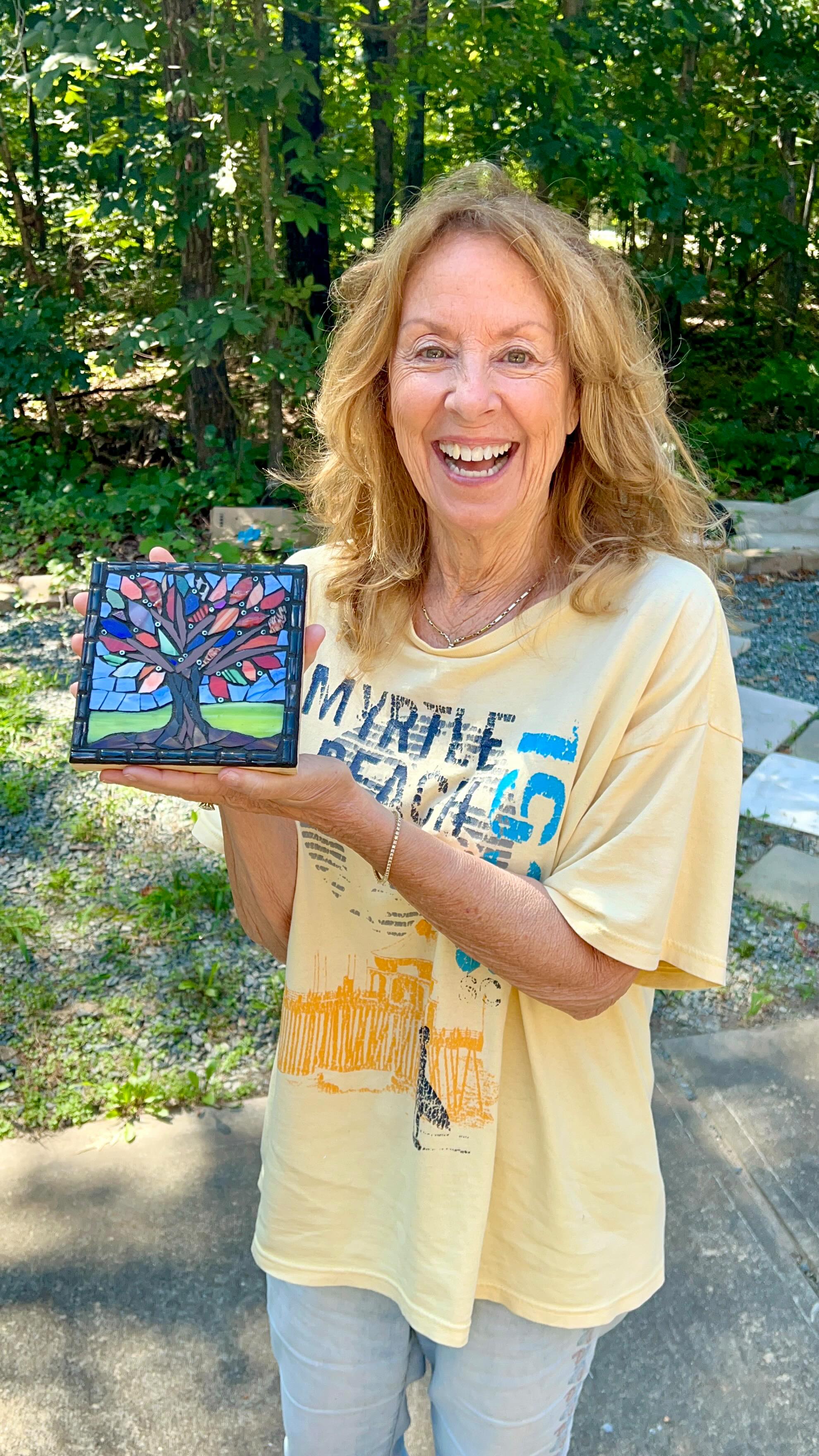 Met THE sweetest lady for a one-on-one mosaic workshop 💕 She was so excited to dive into her very first mosaic during this two-day experience! 🎨✨ She learned the basics—design, scoring, and cutting stained glass—and let me tell you, elated doesn’t even begin to describe how she felt at the end! 🥰
I absolutely love sharing the joy of mosaics and watching creativity come alive. 💎💫
Want to create your own piece? DM me to book your one-on-one!
*
*
#MosaicArt #MosaicWorkshop #MosaicArtist #MosaicLove #MosaicLife #mosaicosartesanales #MosaicClass #MosaicCommunity #MosaicCreativity #MosaicInspiration #HandmadeMosaic #MosaicTherapy #ArtWorkshops #MosaicStudio #mosaic #MosaicMaking #MosaicPassion #mosaicsbymima #mosaics #inspire #Mosaicos #MosaicAddict #guildofcharlotteartists #charlotteartists #charlotteartscene
#mosaicart