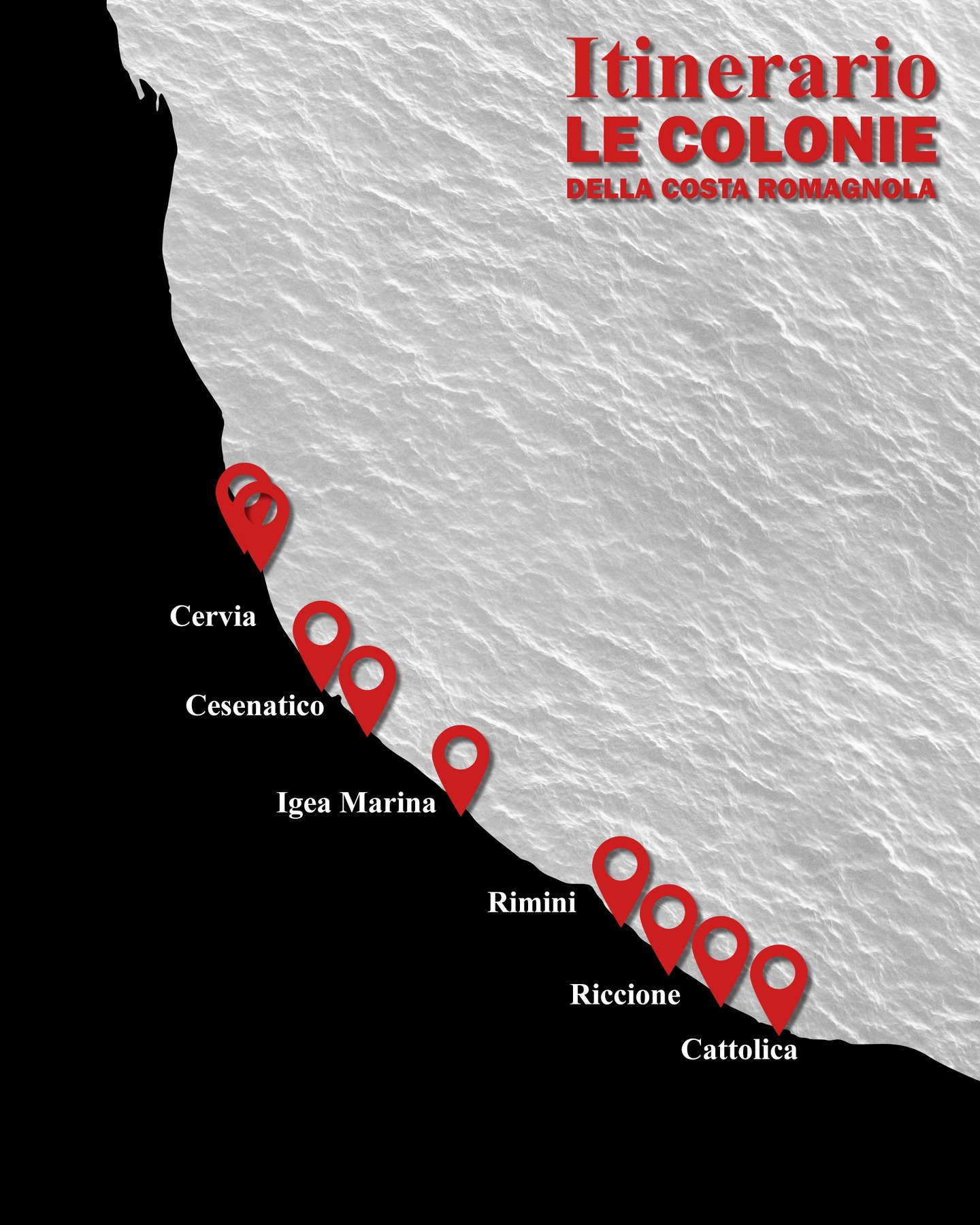 📍Breve itinerario tra le colonie della Costa Adriatica
Le colonie non sono solo luoghi da salvare, da reinterpretare e riportare al presente: sono preziosi documenti storici da consultare.
Per approfondire il tema, leggi il mio articolo al link in BIO!
#architettura #architetturaitaliana #romagna #emiliaromagna #colonie #itinerari #itinerariromagna