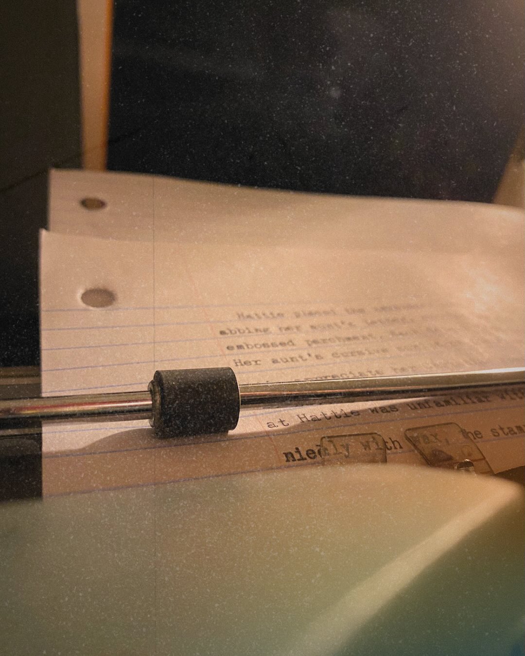 Such a fun time writing via typewriter. Learned a lot can be done through patience and waiting for the right words.
#writer #typewriter #author #historicalfiction #christianwriter