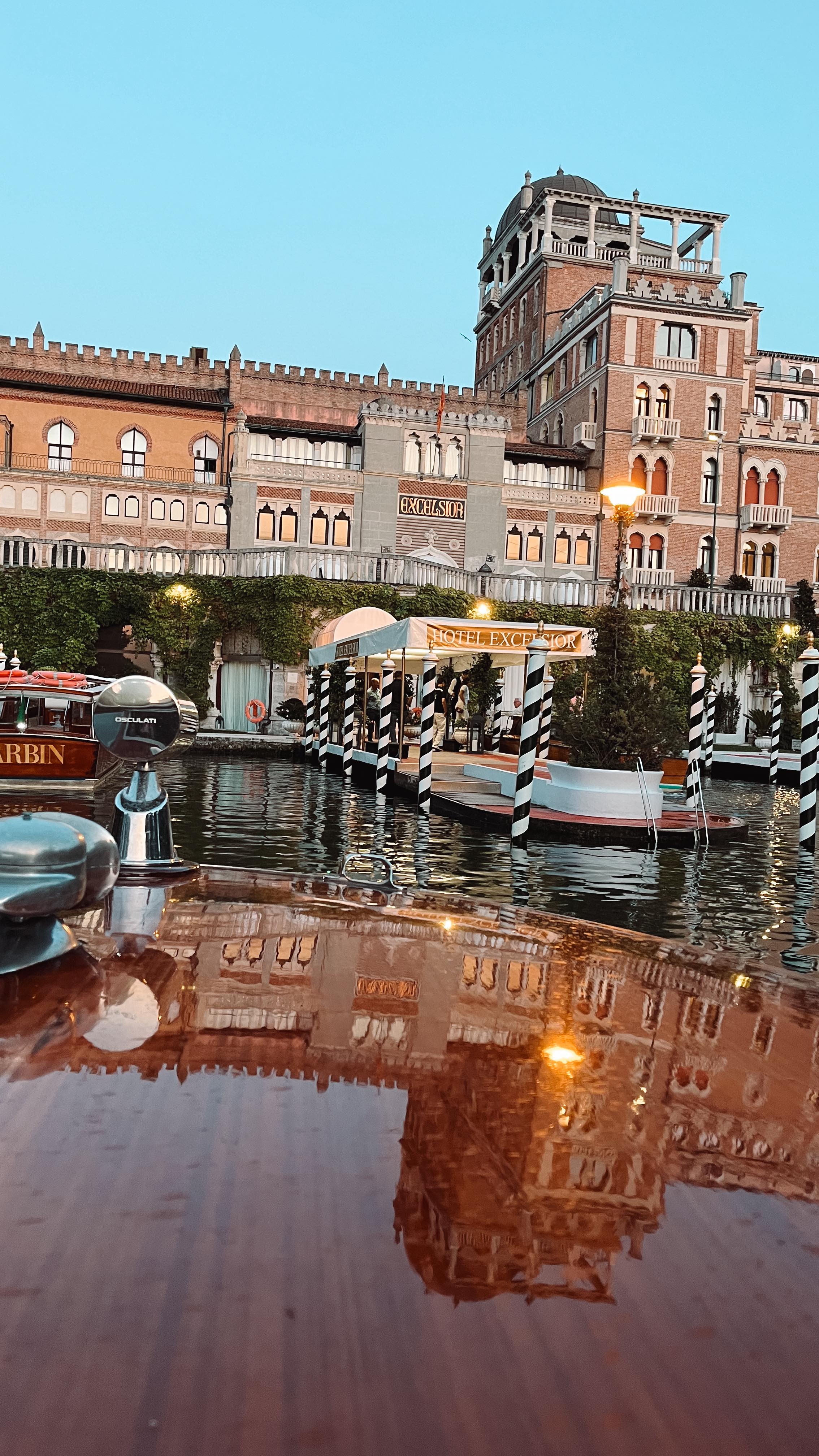 HOTEL EXCELSIOR LIDO RESORT VENICE
The hotel we stayed at on our recent trip is Hotel Excelsior Lido Resort Venice, a grand Moorish style beachfront palace.
The only beachfront resort in Venice, the Hotel Excelsior sits majestically on Lido Island between the lagoon and the Adriatic.
Though physically separated from the historic city, the hotel maintains effortless connections with a complimentary water shuttle that runs to and from St. Mark’s Square. This for me makes for the perfect combination of city and beach holiday, and perfect if you want to visit Venice with children.
Since 1932, the Excelsior has been intimately tied to the Venice International Film Festival, as we speak the 82nd Festival is happening and the hotel is a central focus of this! Check out my stories for some footage from this week so far!
#venice #excelsiorlidodivenezia #venicefilmfestival #visititaly