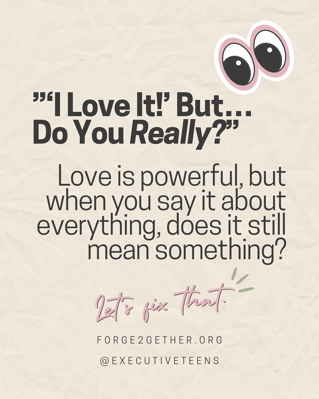 🔥 Stop saying “it” ….on autopilot. Cute? Yes. Memorable? No.
The real flex is telling people why you love it — or asking what made them light up. That’s how you turn small talk into real talk. 💬✨
👉 Try it today. Drop a compliment that actually sticks. Then come back for Part 2.
Like and follow for more!!