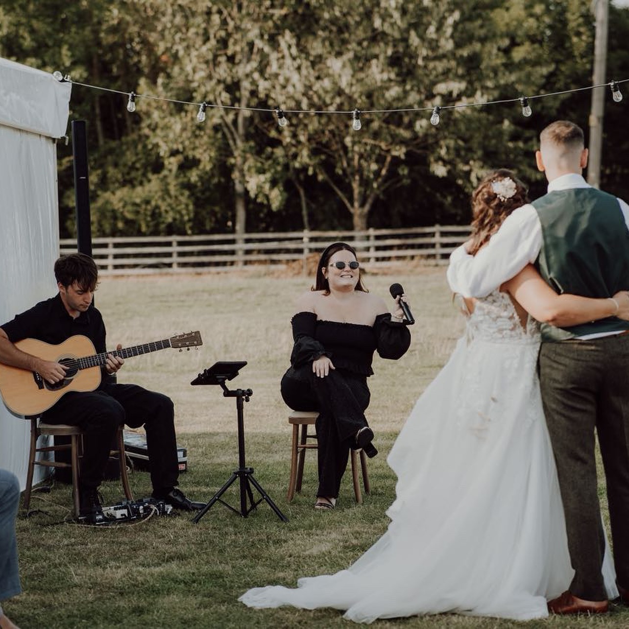 “We just wanted to get in touch to say we cannot thank you enough for your stunning performance on our very special day. All of guests were absolutely blown away by you both and we had so many compliments. It also made it really special that you sang at my sisters wedding and mine too. Cannot wait to see you both perform again somewhere soon.
Here are some lovely pictures our photographer got of you on the day incase you want to post them anywhere.
Lots of love
Mrs & Mr Murphy x”
📍 @ashtreefarm59
📸 @michaelcaldersphotography
#wedding #acoustic