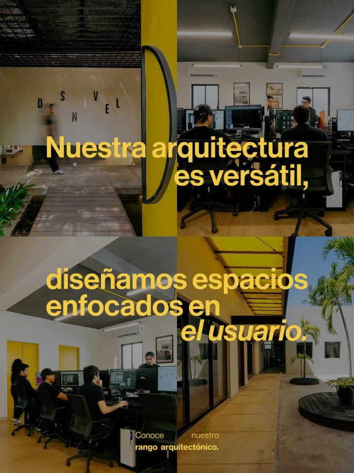Para nosotros, el ser humano debe estar al centro de todo. Es donde parten todas nuestras decisiones de diseño arquitectónico.
Y hemos aplicado esta filosofía en diferentes proyectos; oficinas, propiedades residenciales, restauraciones o proyectos completos en centro histórico hasta desarrollos inmobilarios.
Todas bajo la misma premisa; conectar al ser humano con su entorno.
Conoce más en www.desnivel.mx