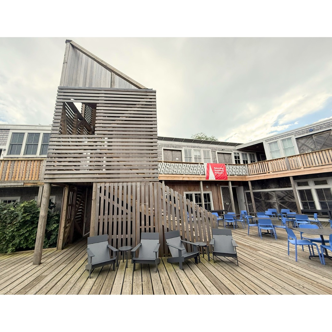 We’re proud to share one of our inspiring projects: the @fineartsworkcenter in Provincetown, a creative haven for emerging artists and writers for more than 50 years.
The founders dreamed of a place that would keep Provincetown’s artistic spirit alive; and today, it stands as an internationally recognized home for creativity.
Featured here:
• The Daniel A. Mullin Light and Courtyard, a sculptural staircase honoring longtime FAWC Trustee Dan Mullin. It glows softly at night with dark-sky-friendly lighting and also encloses the elevator for easy, year-round access to the studios above.
• The Stanley Kunitz Common Room, Hudson D. Walker Gallery, FAWC Bookstore, and inviting outdoor spaces designed for fresh thinking. We love the creative details too, like the garage door that opens the Common Room to the outdoors and an elevated catwalk for sweeping views.
We’re honored to continue to help bring this vision to life, a space that celebrates art, community, and connection.
Learn more about their mission: youtube.com/watch?time_continue=2&v=7MJBsu5O_kE
Thanks to Jerome Greene, FAWC’s Facilities Director, who personally showed us around and shared the stories behind this extraordinary space.
#CapeAssociates #CapeCodCustomBuilder #CommitmentQualityIntegrity #fineartsworkcenterinprovincetown #capecodart