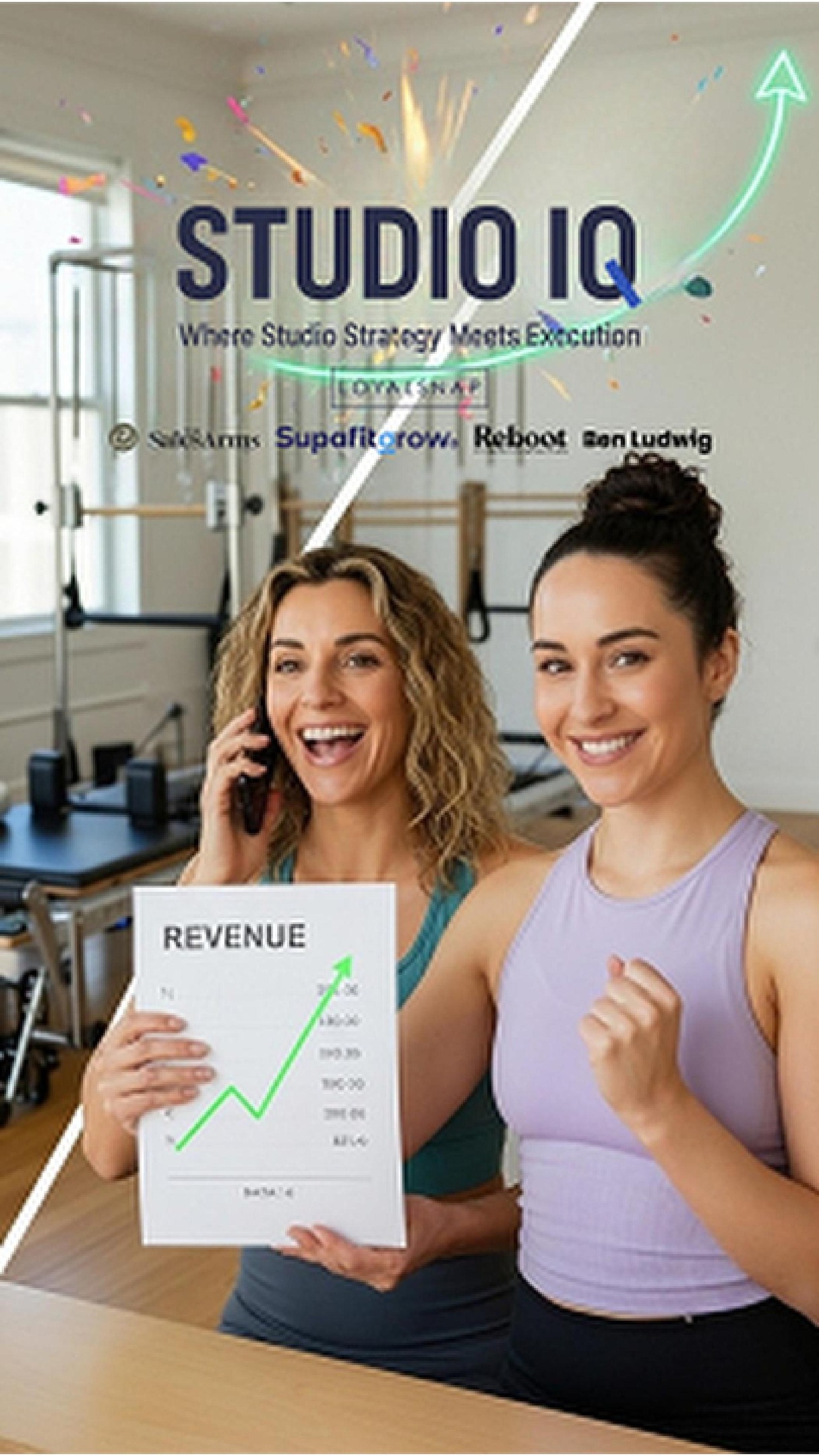 Most fitness conferences = $1,000 tickets to hear recycled Instagram captions.
So we said 🤷♂️ - Let’s build our own.
Studio IQ. Oct 1. Dallas.
One day. Real strategy. No sales pitches.
Your studio should feel different within 2 weeks or we wasted your time.