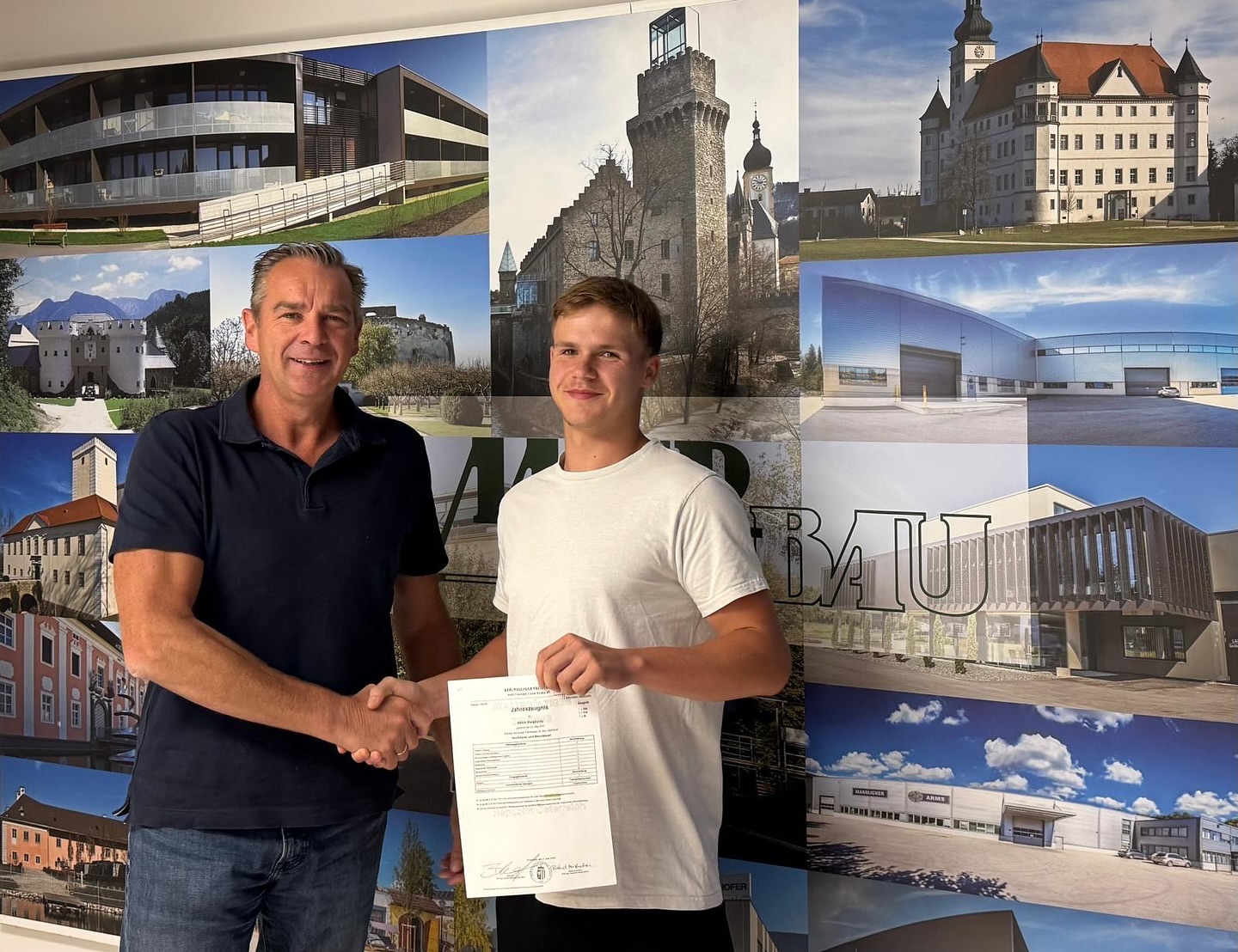 Spät aber doch gratulieren wir Armin Karajkovic zu seinem ausgezeichneten Erfolg in der 1.Klasse! Weiter so! 👍 #mayrbau