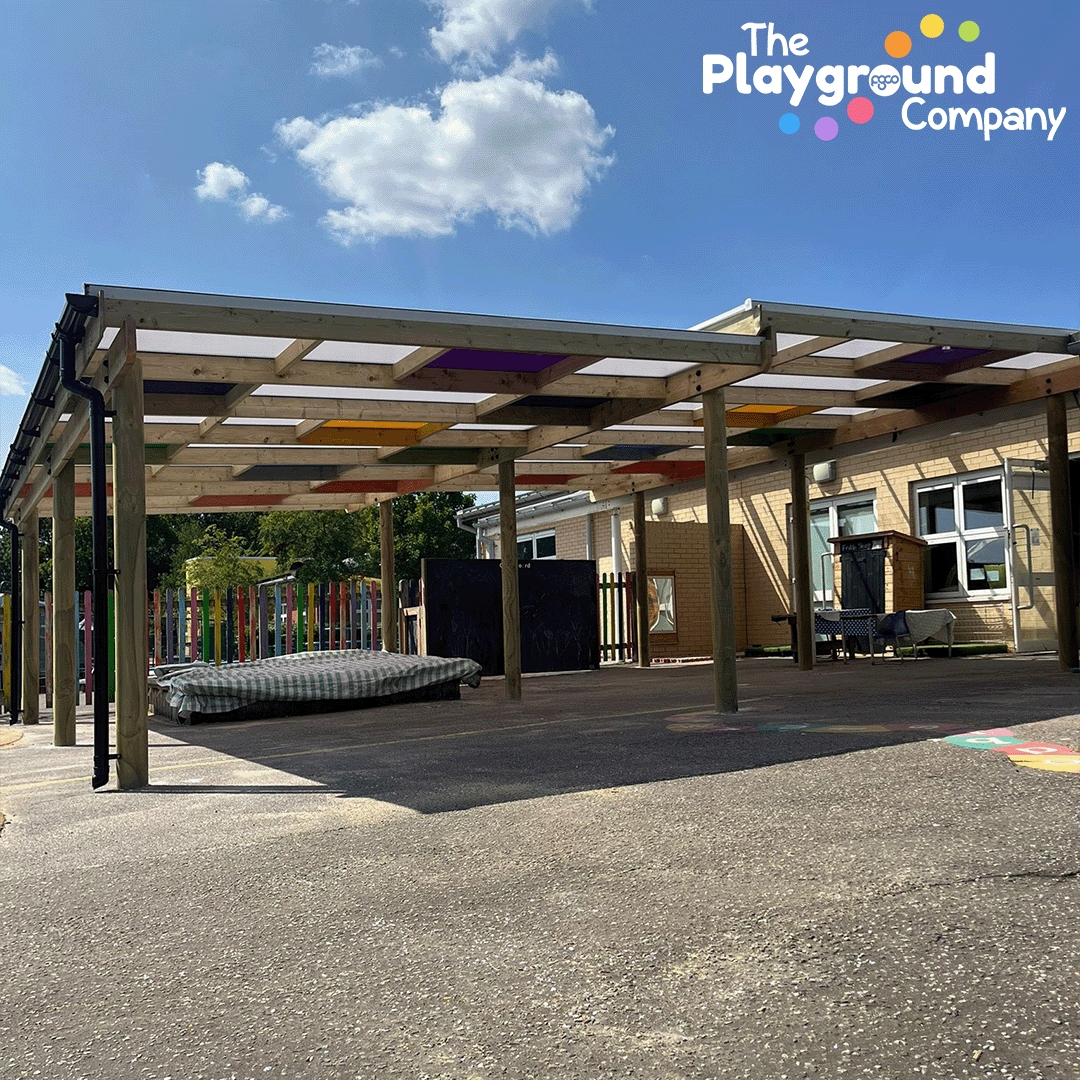 Are you making the most of the last bits of summer sun?☀️
Our Playground Canopies are a great way to provide shade from the sun during the summer, with the colourful skylights adding an exciting element of colour🎨
They are also a great investment for the winter months, providing a sheltered outdoor area to shelter from the rain🌧️
Take a look at our full range of playground shelters on our website!
#OutdoorClassroom #PlaygroundShelter