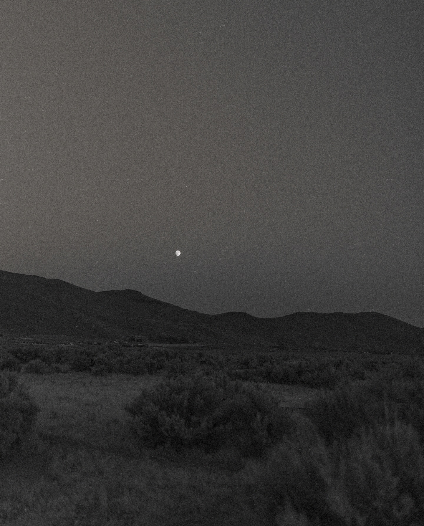 moonrise somewhere over NV.