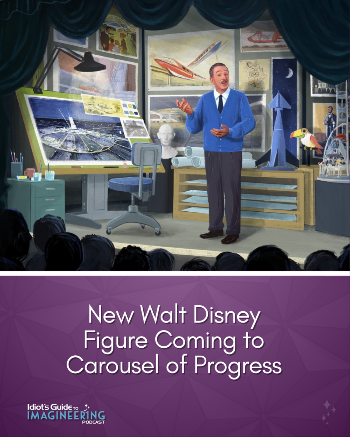 JUST ANNOUNCED: Walt Disney himself will soon appear in Carousel of Progress at Magic Kingdom through brand new Audio-Animatronics technology. 
This addition honors Walt’s legacy of progress and innovation with a new opening scene where guests will hear directly from the man who started it all.
No time frame has been announced, but there’s a great big beautiful tomorrow on the horizon. ⚙️
#DestinationD23 #D23 #DisneyParks #WaltDisney #CarouselOfProgress