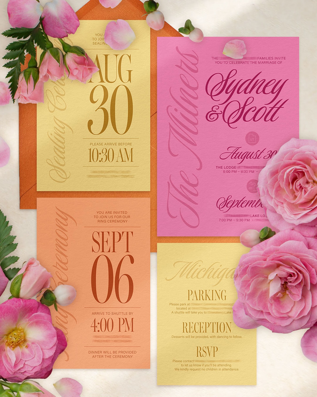 From save-the-dates to day-of signage, every detail matters ✨ I specialize in custom graphics that set the tone for your wedding or event. Thoughtfully designed, beautifully crafted—let’s make your vision come to life!
.
.
.
#WeddingGraphicDesign #EventDesigner #CustomEventGraphics #SaveTheDateDesign #WeddingStationery #DesignThatTellsAStory #ElegantDesign #CreativeEventDesign #CustomInvites #WeddingDetails #EventInspo #FreelanceGraphicDesigner #DesignStudio #ModernDesign #WeddingAesthetic #GraphicDesignServices #WeddingSignage #InvitationDesign #DesignForWeddings #VisualStorytelling