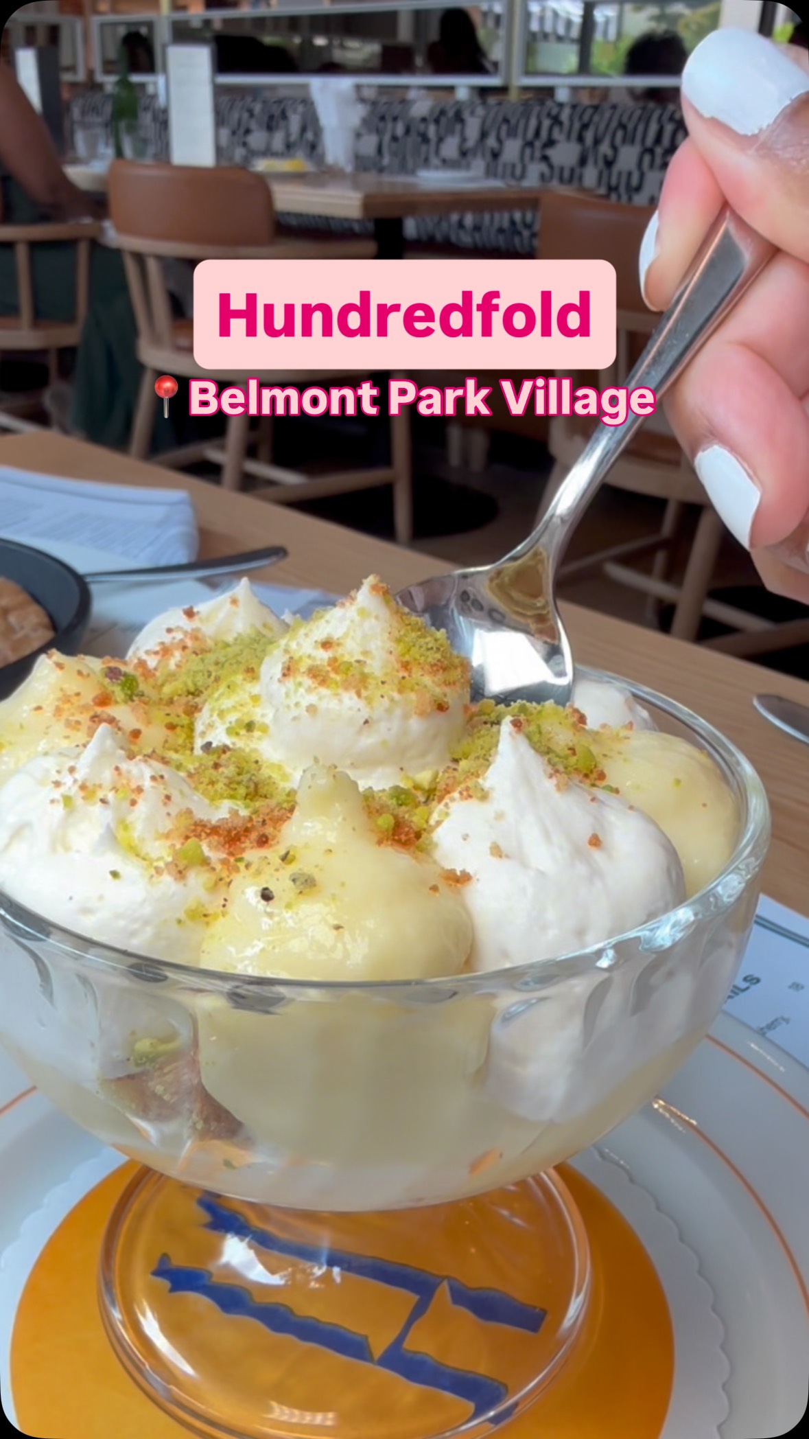 You must check out Hundredfold 😍
📌Located right in the heart of Belmont Park Village. This restaurant offers French inspired cuisine with an American twist.
My favorite dishes were the generously portioned Spinach Artichoke dip and Shrimp Martinique. If you have room for dessert be sure to check out the warm and gooey chocolate chip cookie skillet topped with ice cream. Or you can order the Lemon Ricotta “Cheesecake” recipe which is incredibly creamy and light.
🔥The vibes are 10/10 whether you go for lunch or dinner. The friendly staff and service were so inviting that I will definitely be coming back for more.
📍2601 Hempstead Turnpike,
Elmont NY 11003
🏷️ #popupgirlsnyc #belmontparkvillage #hundredfold #nyceat #wheretoeatnyc