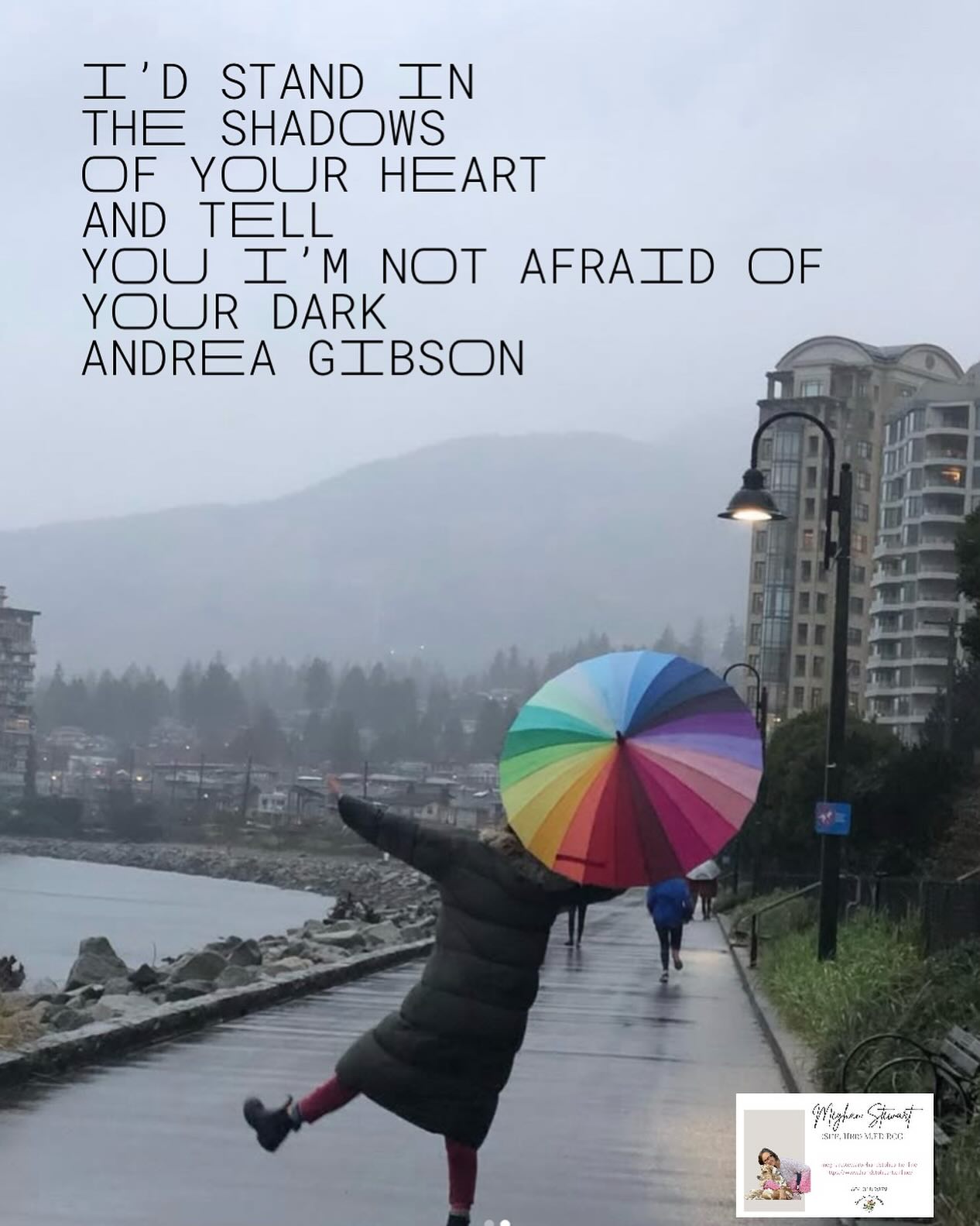 Loving my work❤️ This quote gathers it all up for me. Damn Andrea Gibson, your poems are alive everywhere…..