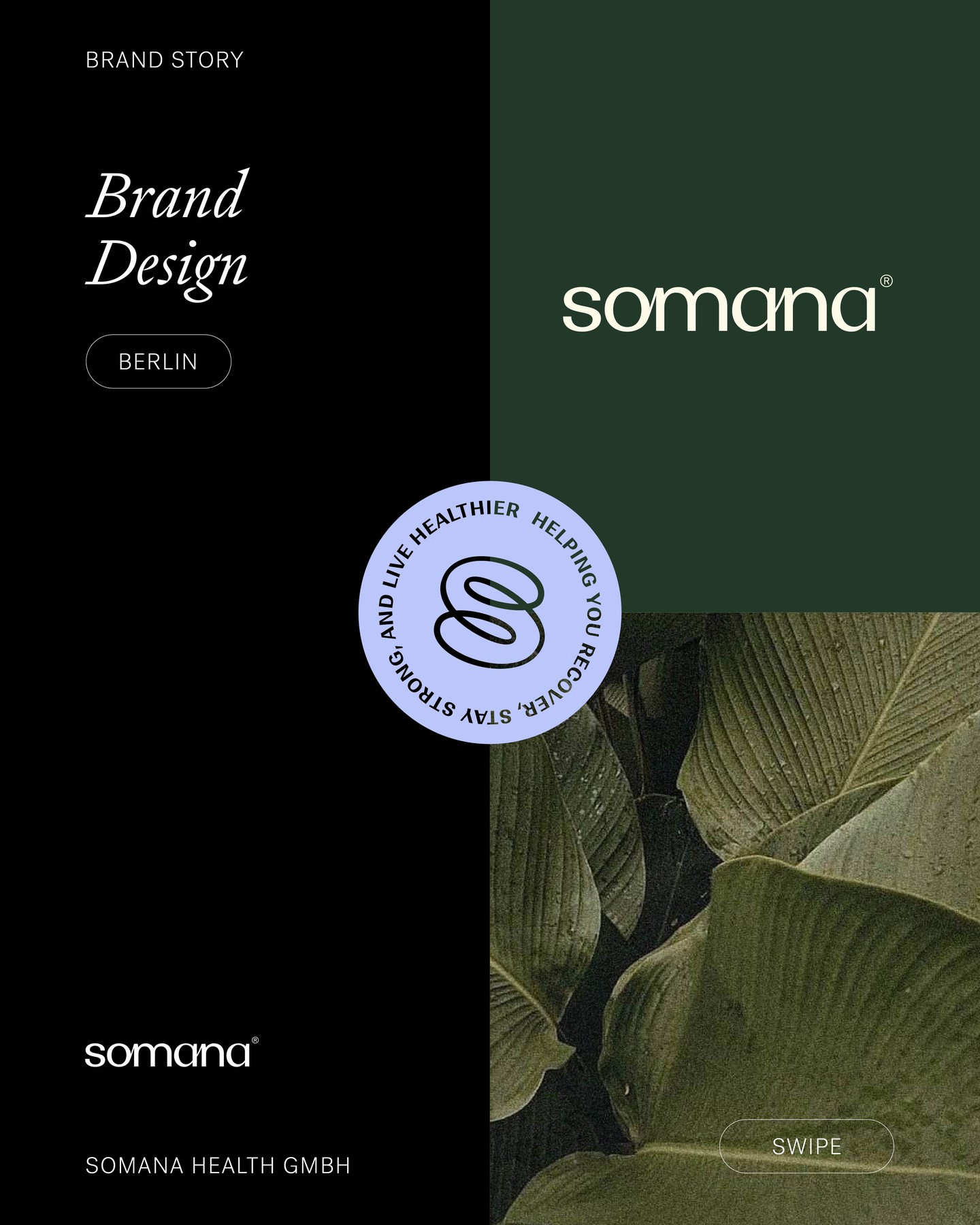 Hello @somana_health!
Checkt mal einen unserer aktuellsten Branding Cases aus. Wir hatten super viel Spaß beim Entwerfen und lieben das Ergebnis!
Alles Liebe an das gesamte somana-Team in Berlin und einen 🚀-Start für eure erste Eröffnung!
#branddesign #corporatedesign #munichagency #nopantsclubmünchen #brand #markendesign #brandswelove