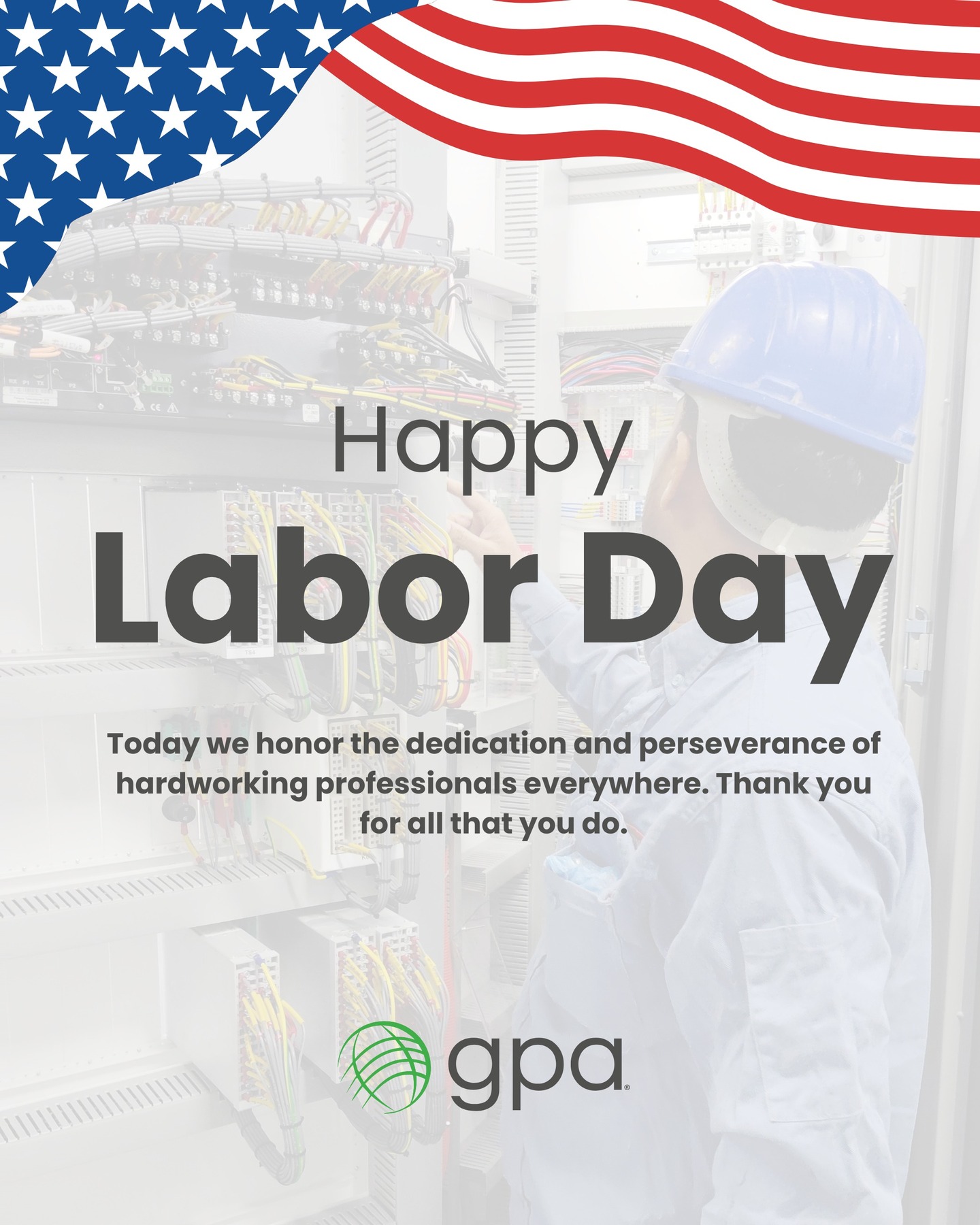 On this Labor Day, we celebrate the dedication and perseverance of hardworking professionals who keep industries moving forward.
At GPA, we’re proud to partner with teams across manufacturing and industrial automation who embody resilience, innovation, and excellence every day.
Thank you for all that you do — today and always.
#LaborDay #IndustrialAutomation #ManufacturingExcellence #DigitalTransformation #GPACulture