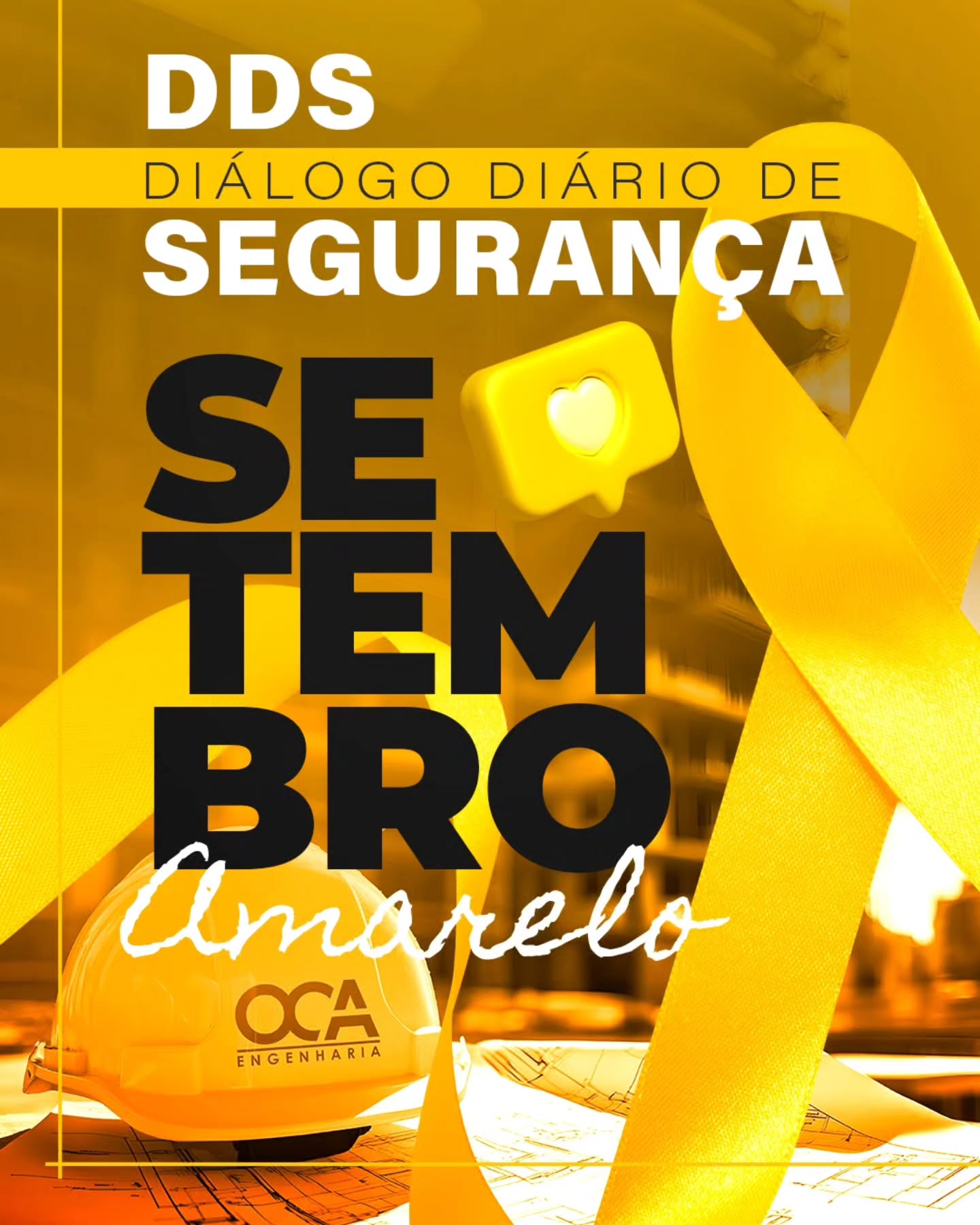 💛✨ Na OCA Engenharia, cuidar da vida é prioridade!
Durante o nosso DDS – Diálogo Diário de Segurança, dedicamos um momento especial ao Setembro Amarelo, mês de conscientização sobre a prevenção ao suicídio.
Foi um bate-papo importante com nossos colaboradores, reforçando que a segurança vai além do canteiro de obras: também é sobre cuidar da mente e estar atento a quem está ao nosso lado. 🤝
📢 Falar é a melhor solução. Vamos juntos quebrar o silêncio e valorizar a vida!
#SetembroAmarelo #ValorizaçãoDaVida #OCAEngenharia #Segurança #DDS
