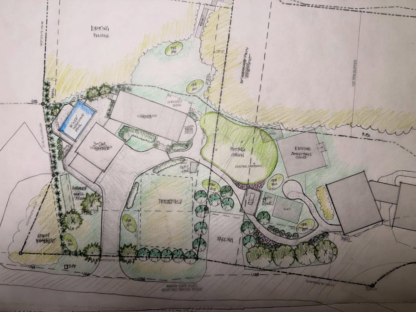 As Architects, creating site design concepts for custom projects can be as impactful as the architecture that it surrounds. We are very excited to see this custom waterfront home and family compound design evolve. #customresidential #customresidentialdesign #highperformancehomes #greendesign #waterfrontliving #waterfrontdesign #waterfrontarchitecture