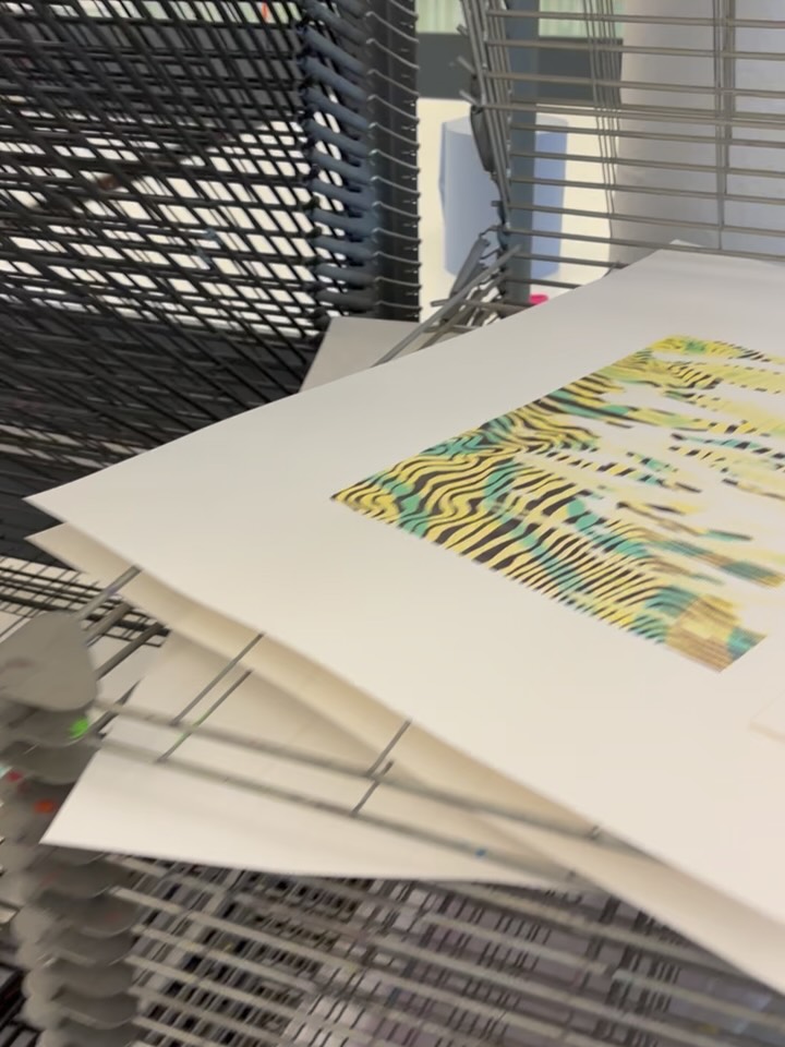 😍 Made this yesterday at @glasgowprintstudio
An edition of 10 screen prints, 4 colours on A2 - think I’m calling it ‘Wavy Cabbage’.
Anyway, I saw this quote in Rick Rubin’s ‘The Creative Act’ which I thought was spot on in describing my attempts at trying to print something skillfully and for no one but myself!
Art is choosing to do something skillfully,
caring about the details,
bringing all of yourself
to make the finest work you can.
It is beyond ego, vanity, self-glorification,
and need for approval.
#printmaking #screenprint