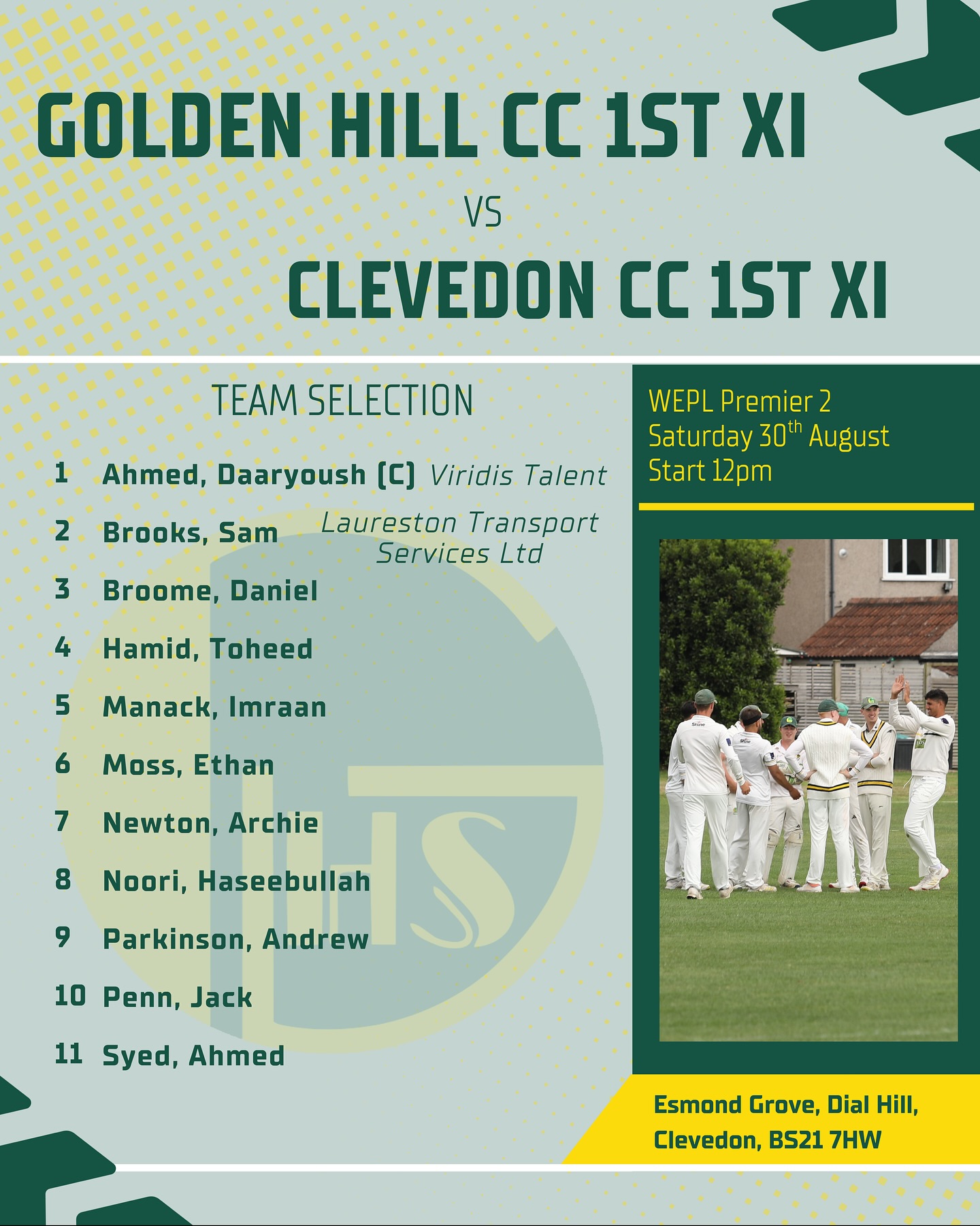 🚨 Last Saturday League Game of the Season!! 🚨
Whatever the weather tomorrow we will be celebrating the end of the season in style!
Party starting at 5pm!!
🍗🇯🇲 Food from Jamaican Food Fusion
🪩🎧 Silent Disco in the GH Pavilion
🕺🏽🍻 Reconvene at Vodka Revolution at midnight!
Fear the FOMO as you won’t want to miss this 💥