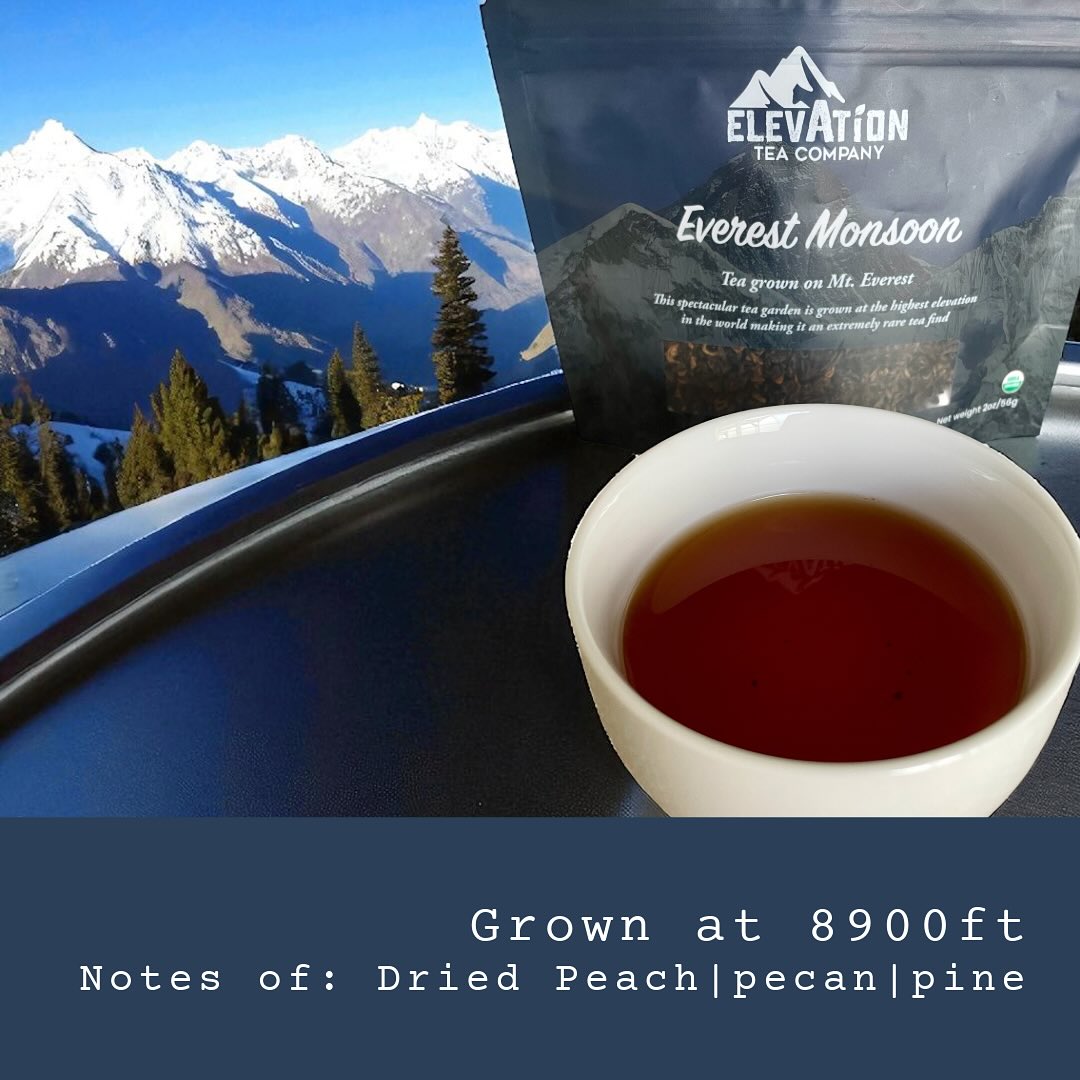 Grown in the highest tea gardens in the world, making this an extraordinarily rare find. The crisp, pure air from Mount Everest’s towering heights nurtures the leaves, infusing them with a distinct flavor that can only come from this exceptional environment.
#nepaltea #mounteverest #blacktea #raretea #favoritetea