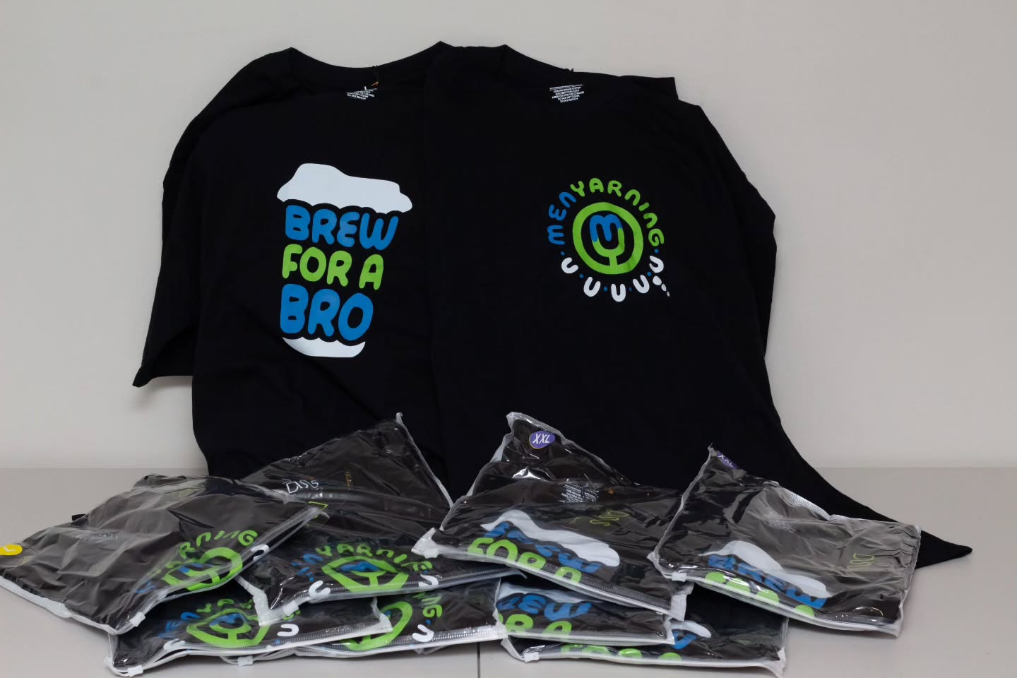 💬 Fresh off the press – custom tees for MenYarning!
From Brew for a Bro to Let’s Talk, Chat, Chew the Fat, every design was created to spark conversation about connection and wellbeing.
Logos, branding, and merch, all designed and delivered by DSS ✅
👉 If you need a brand that tells your story and merch that carries it further, we’ve got you covered.
#Branding #LogoDesign #CustomMerch #MenYarning #DesignSourceSupply